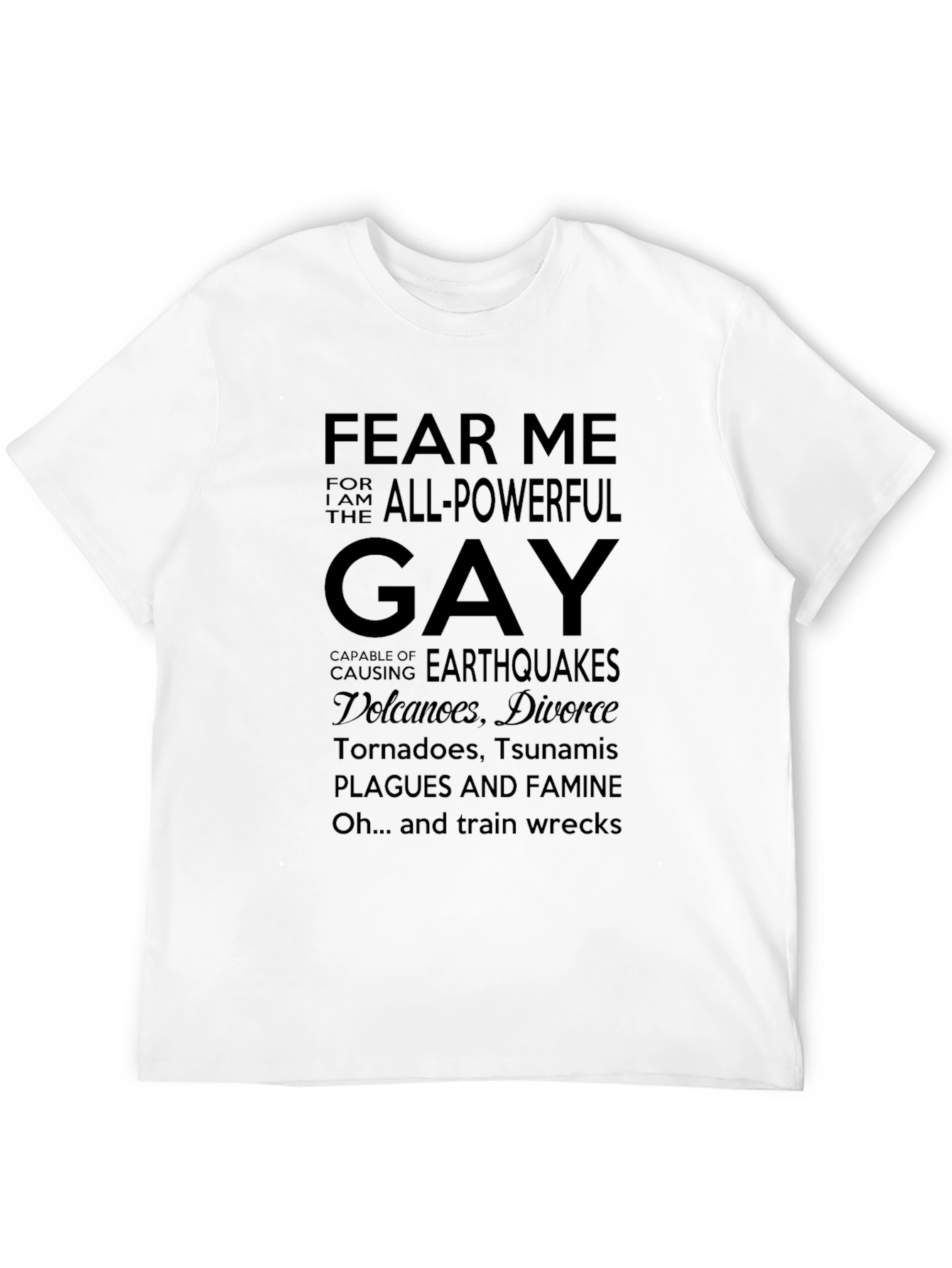 All-Powerful Gay T-Shirt