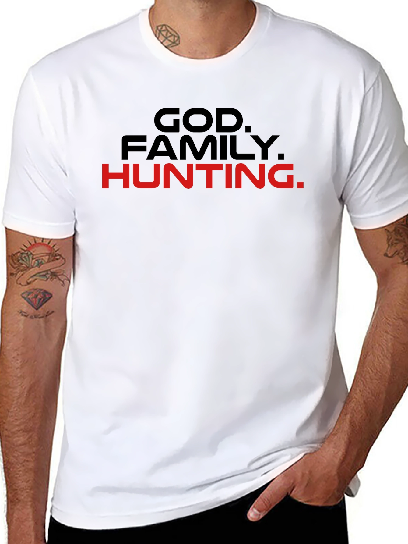 God Family Hunting T-Shirt