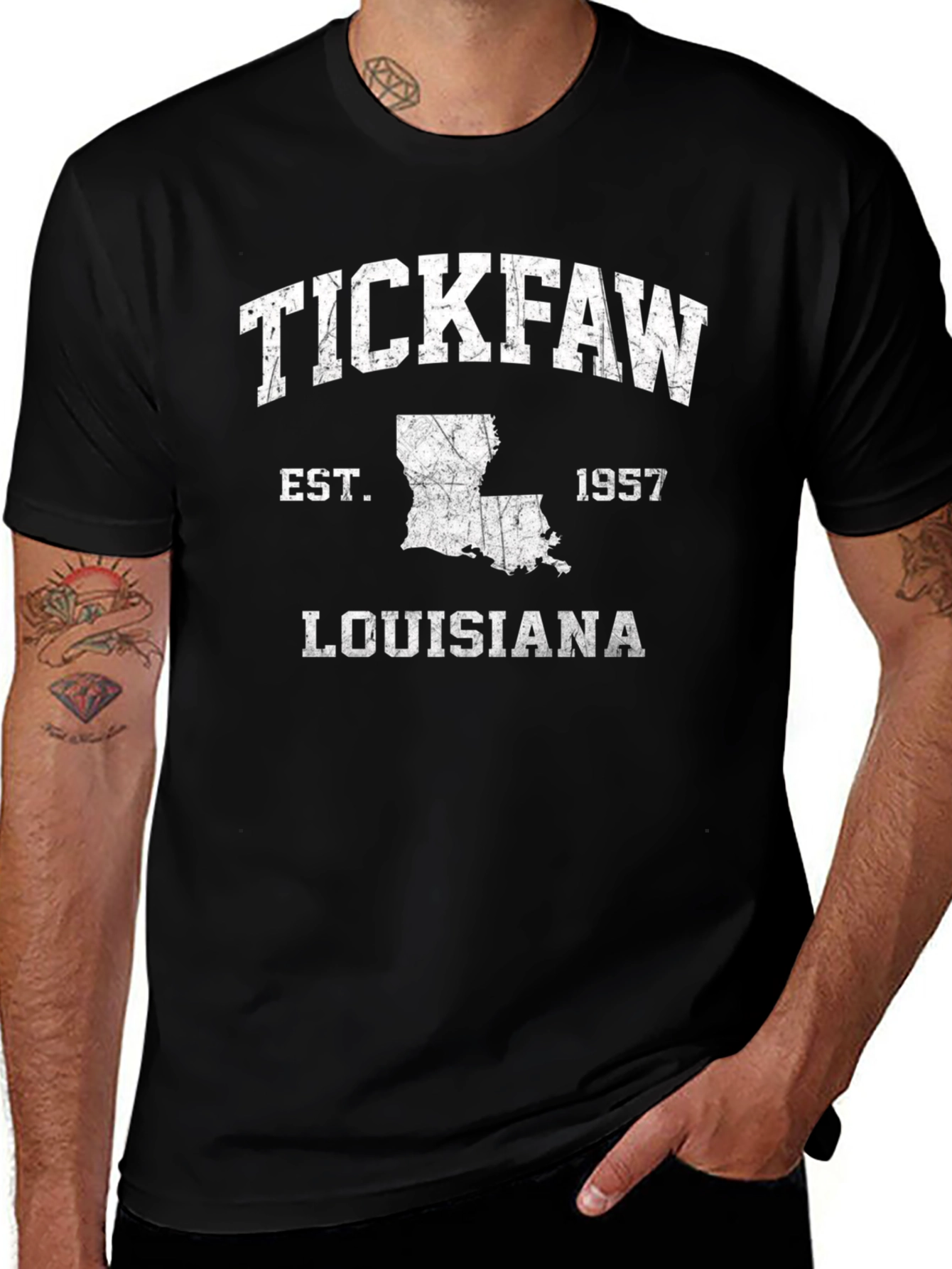 Tickfaw Louisiana Est. 1957 T-Shirt