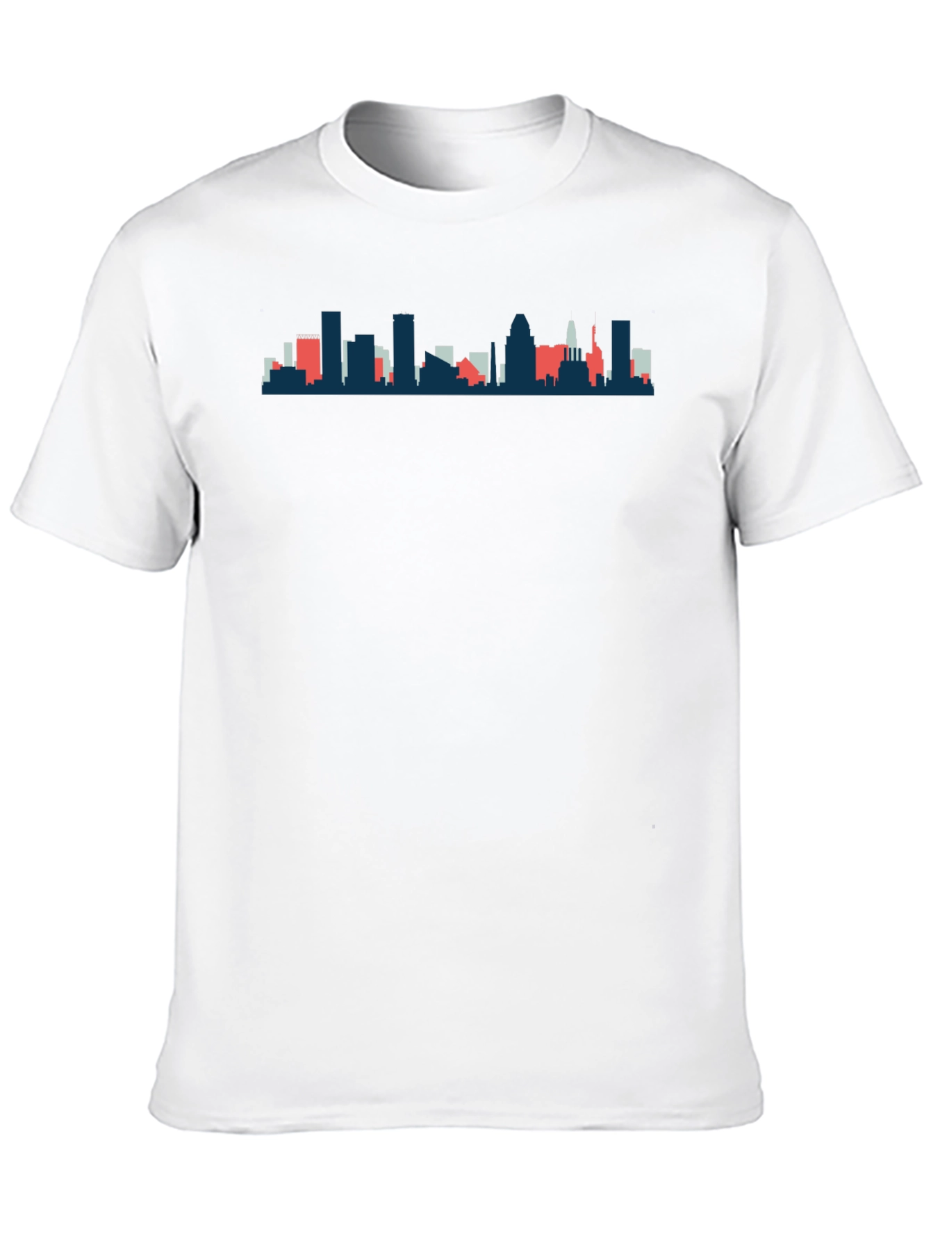 City Skyline Graphic Tee - Modern Comfort