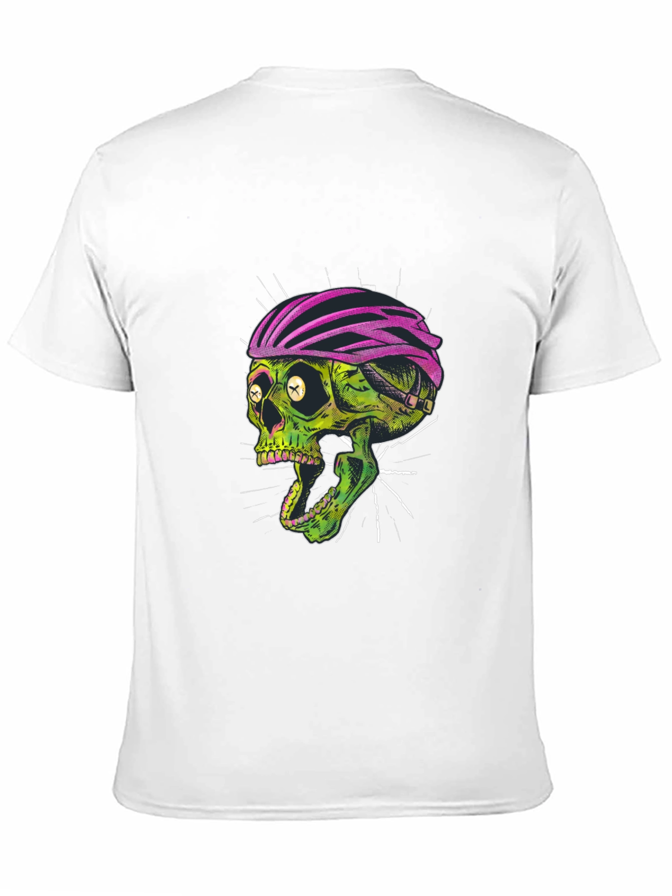 Skull Biker Graphic T-Shirt - Unique Design