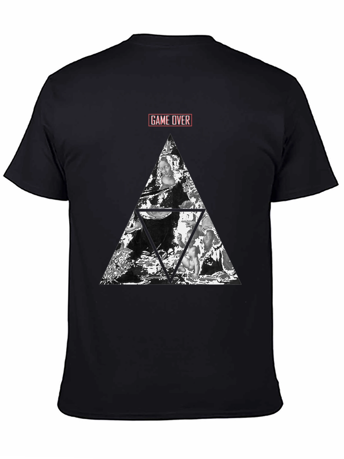 Graphic T-Shirt - Game Over Triangle Art
