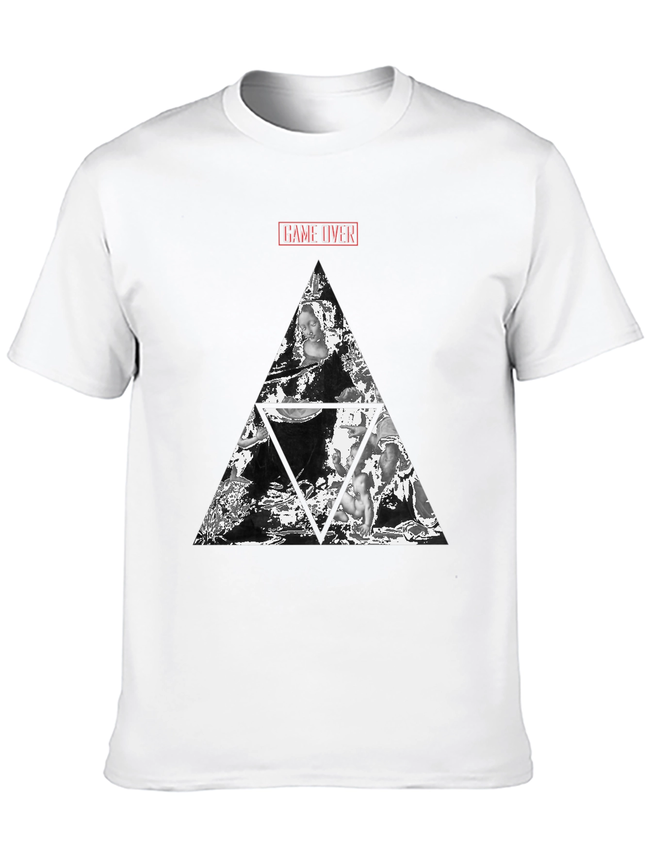 Graphic T-Shirt - Game Over Triangle Art