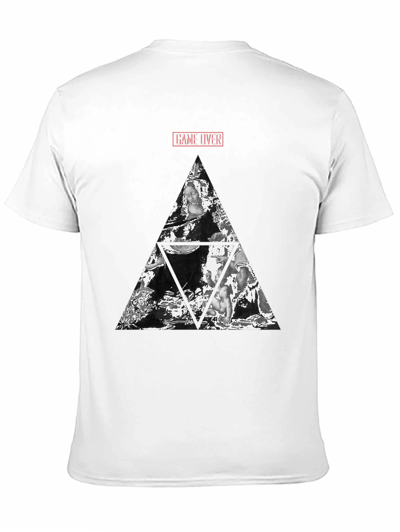 Graphic T-Shirt - Game Over Triangle Art