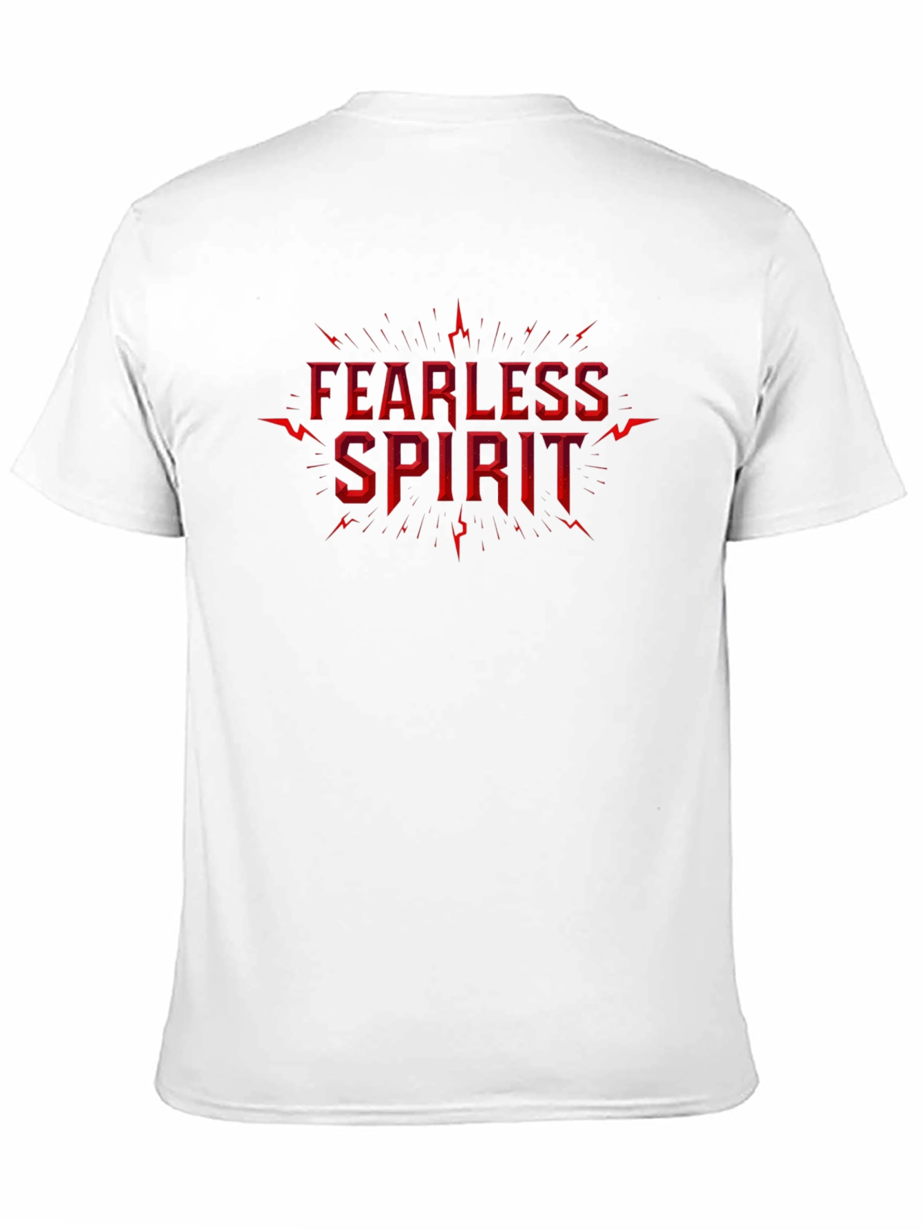 Fearless Spirit Graphic Tee - Black Cotton Shirt
