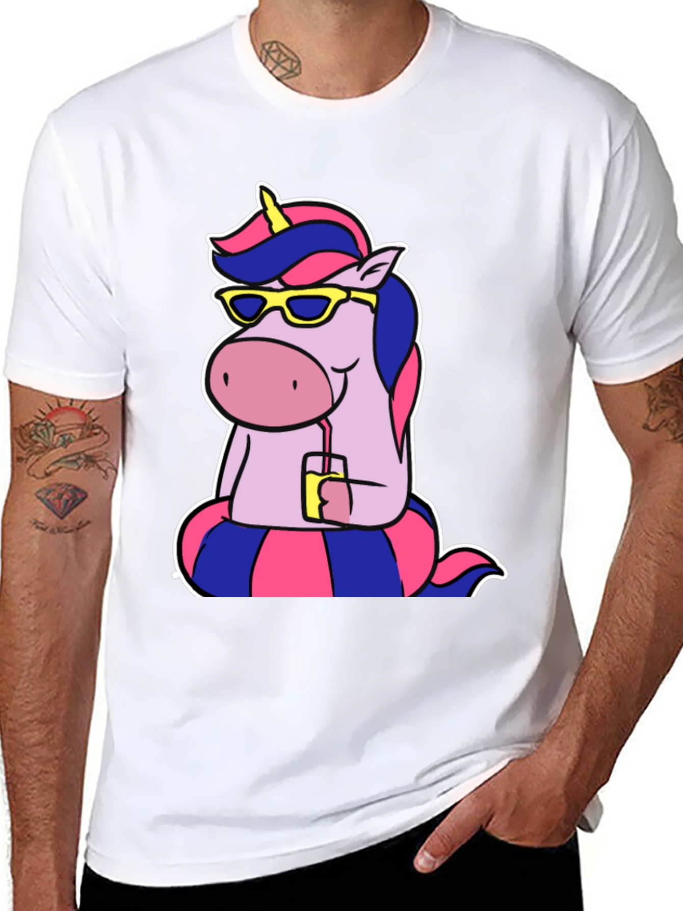 Cool Unicorn Tee - Summer Vibes