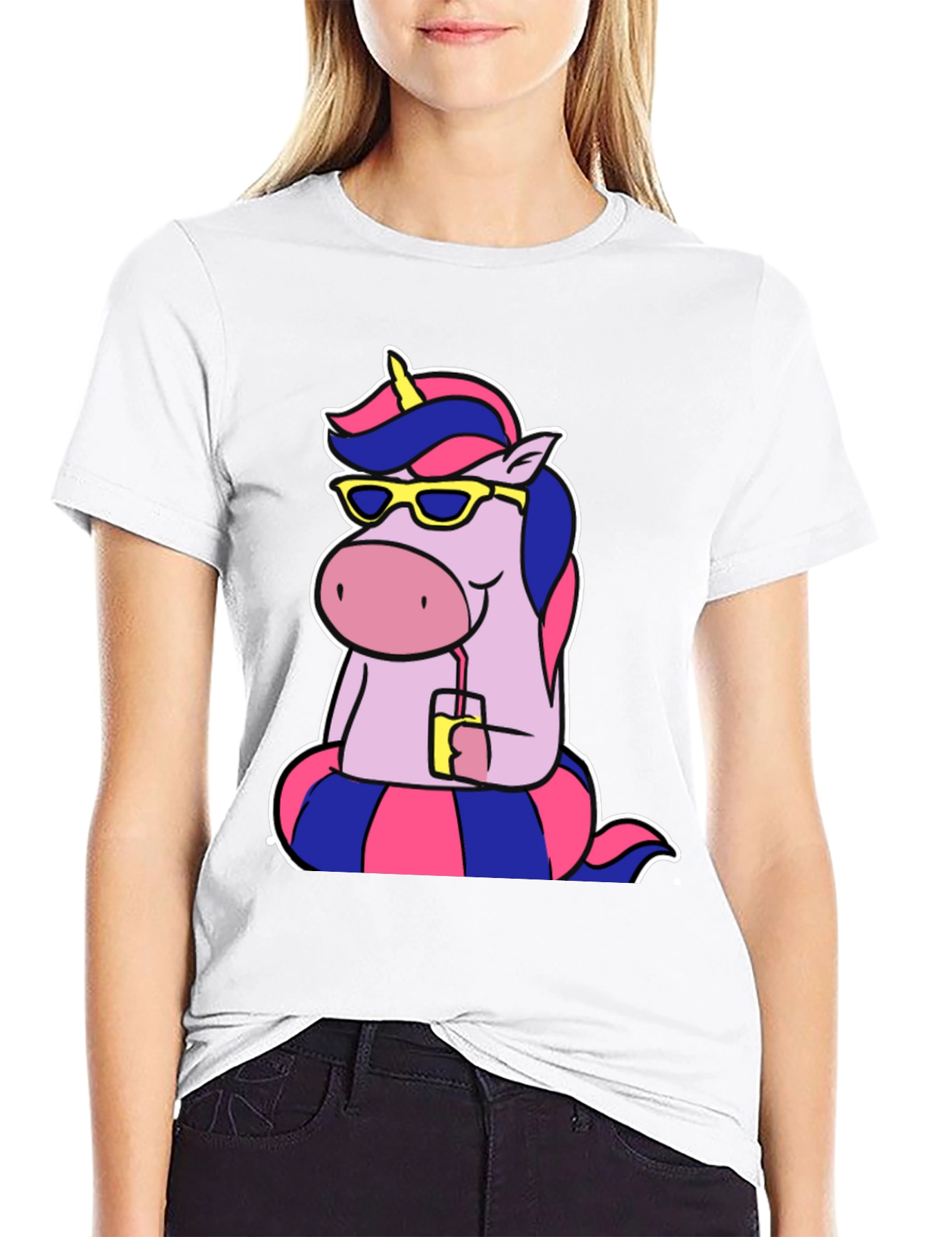 Cool Unicorn Tee - Summer Vibes