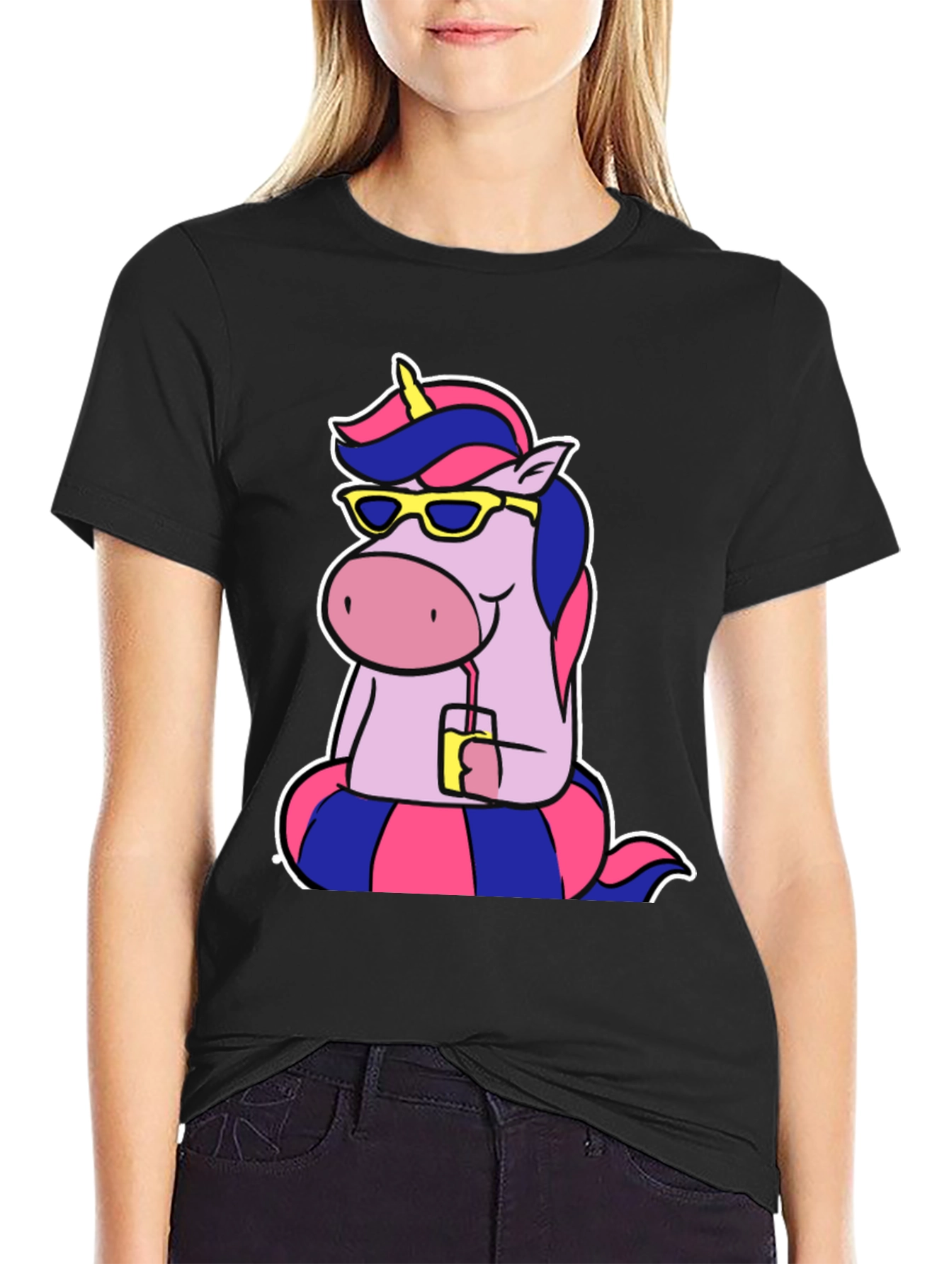 Cool Unicorn Tee - Summer Vibes