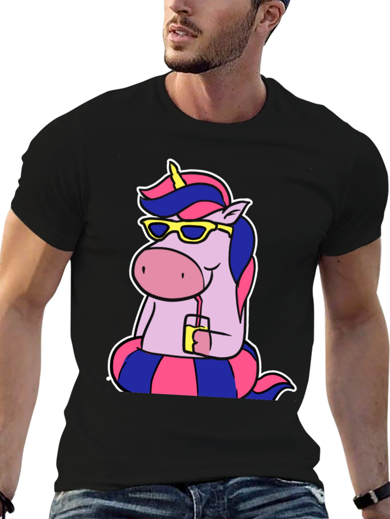 Cool Unicorn Tee - Summer Vibes