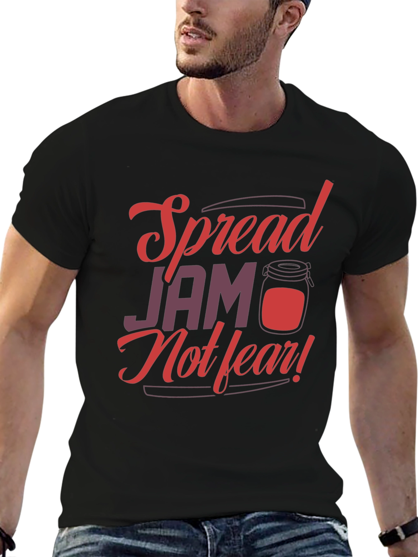 Spread Jam Not Fear Graphic Tee