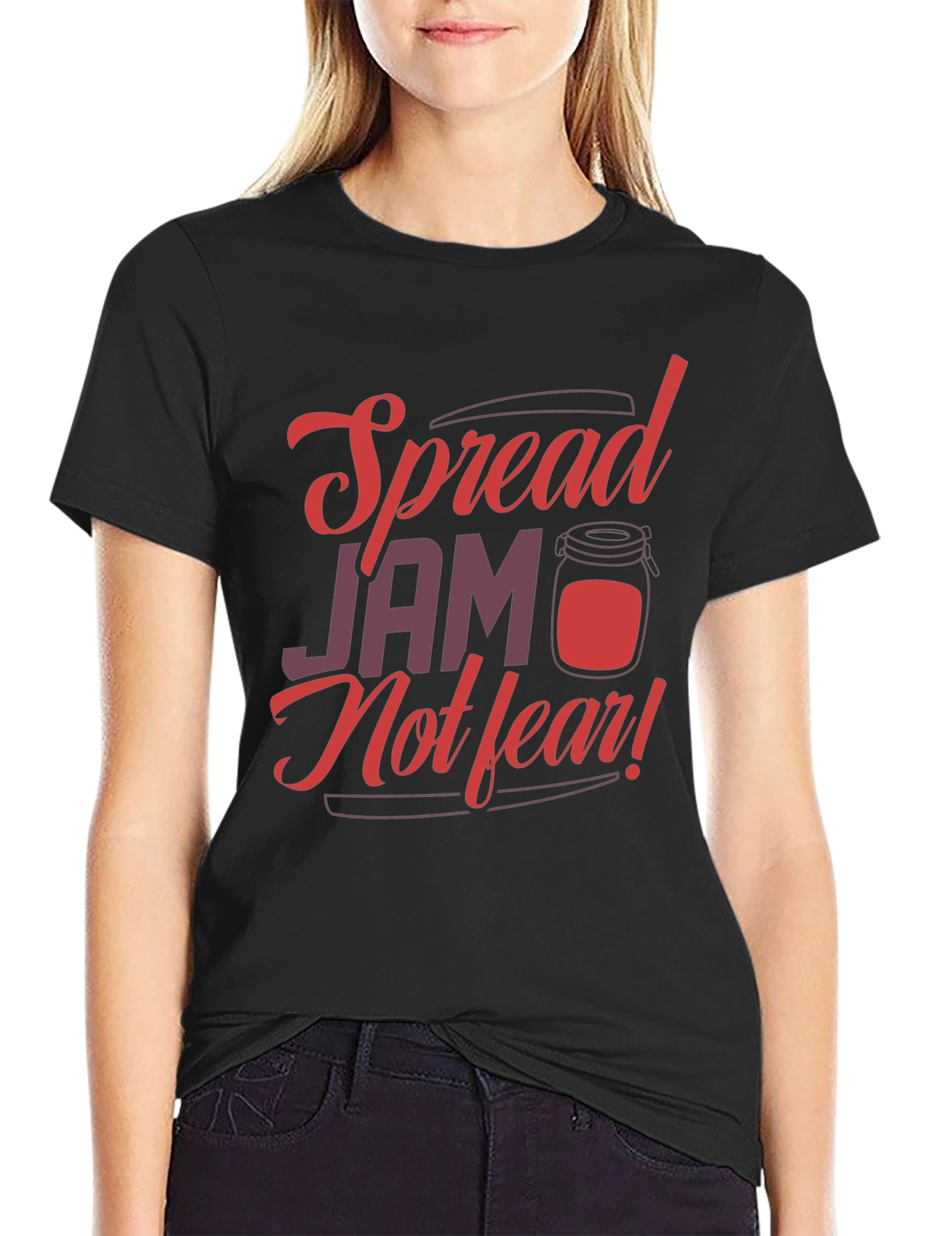Spread Jam Not Fear Graphic Tee