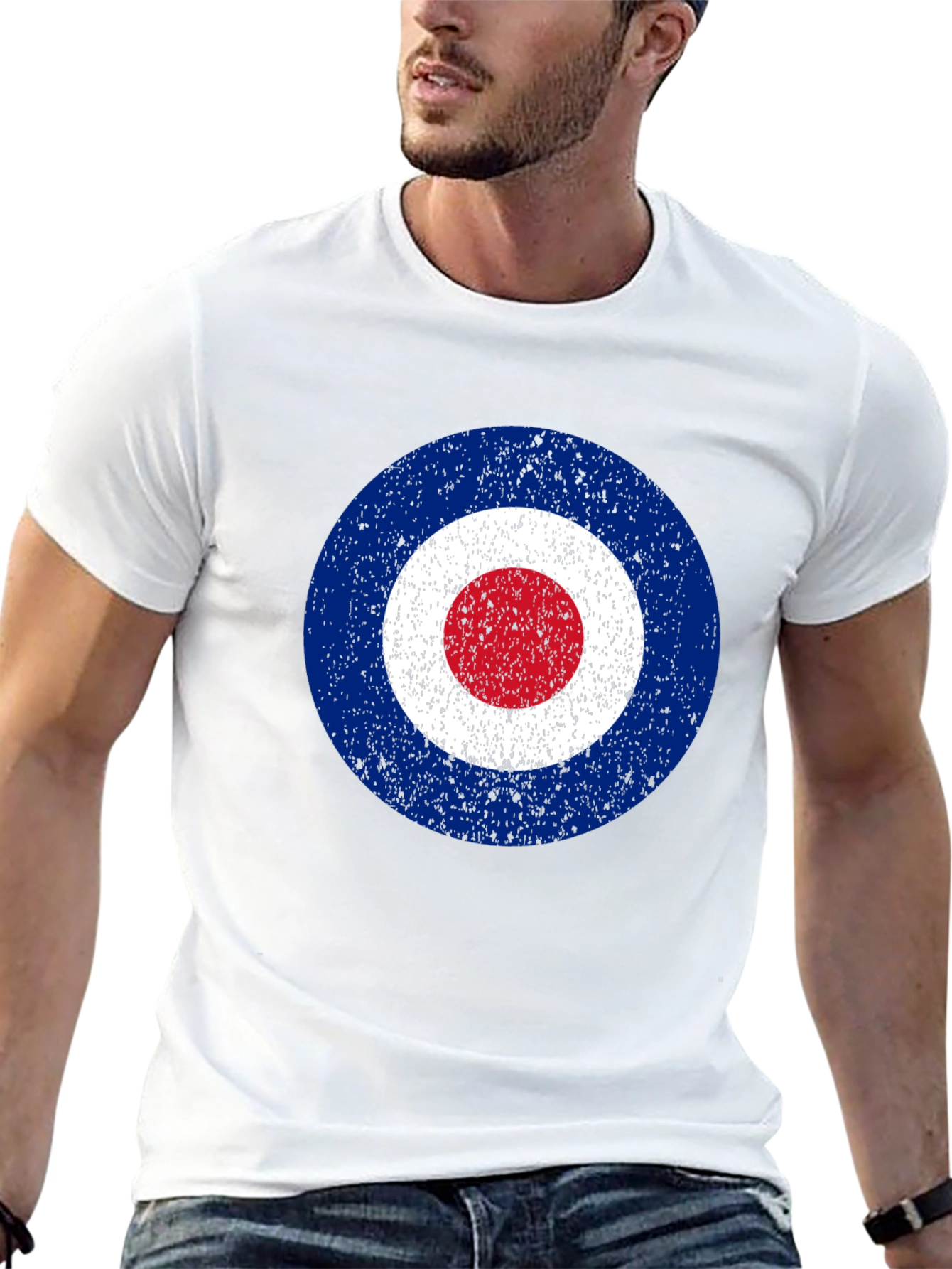 Retro Target Graphic Tee - Classic Cool T-Shirt