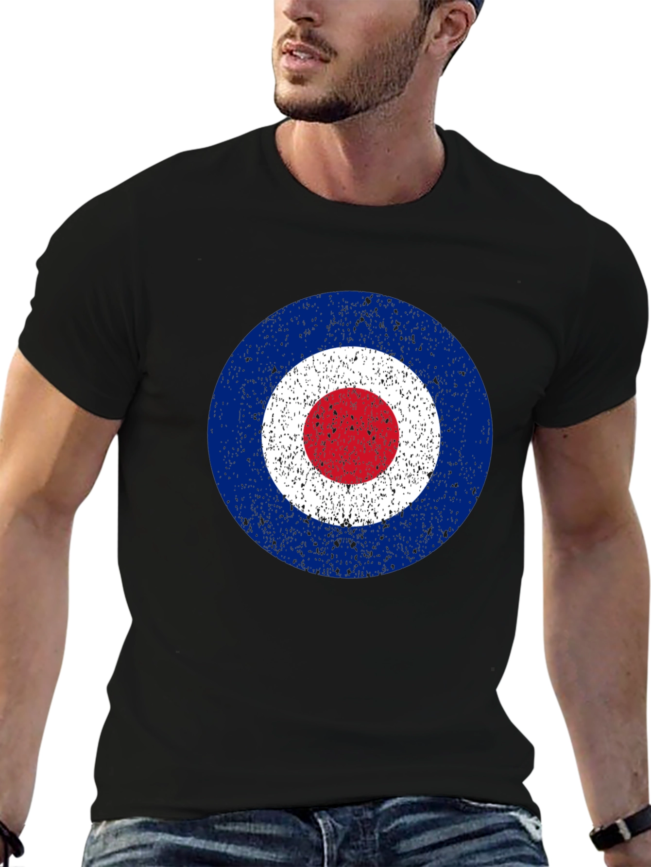 Retro Target Graphic Tee - Classic Cool T-Shirt