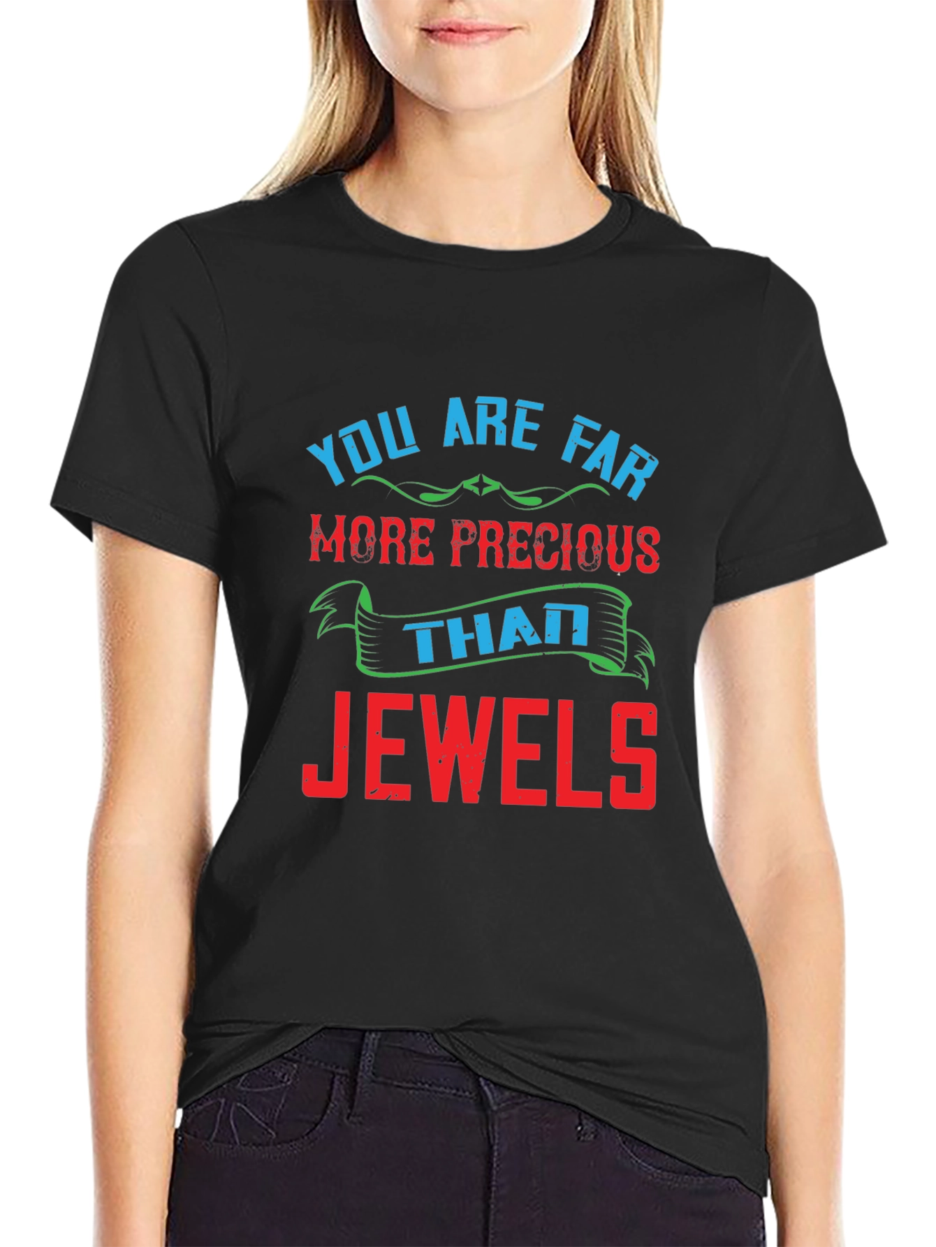 Precious Than Jewels Graphic T-Shirt
