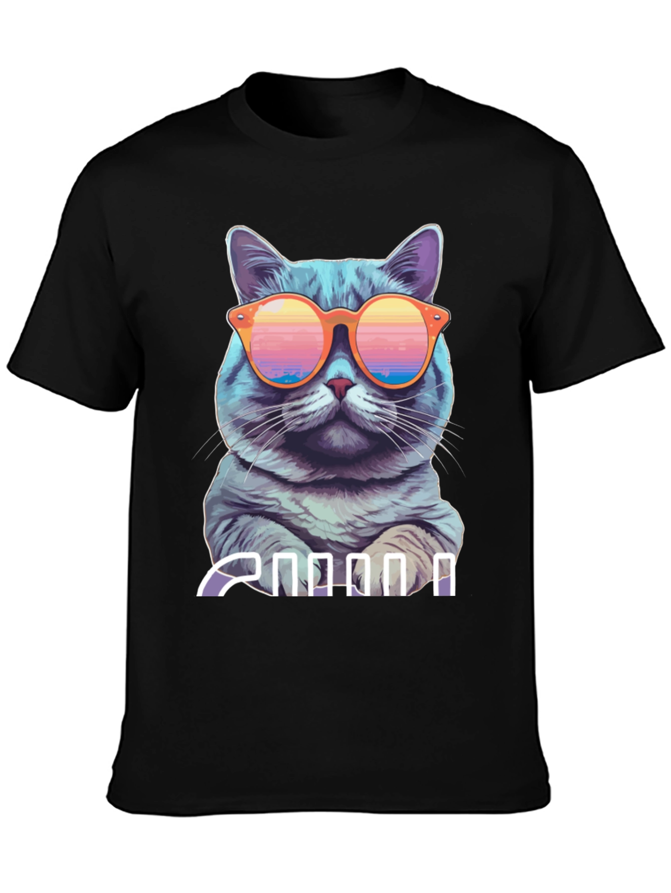 Cool Cat Graphic T-Shirt - Stylish and Fun