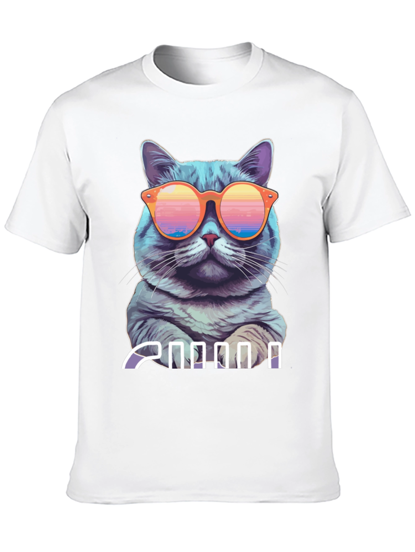 Cool Cat Graphic T-Shirt - Stylish and Fun