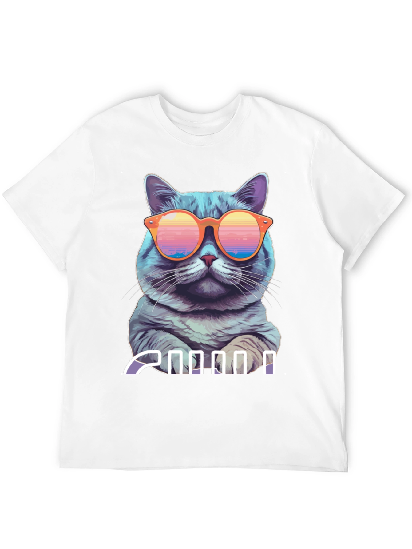Cool Cat Graphic T-Shirt - Stylish and Fun