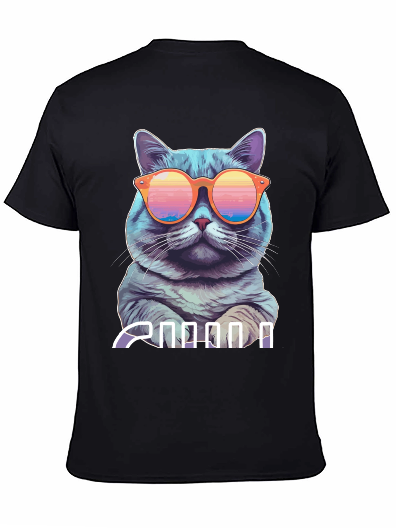 Cool Cat Graphic T-Shirt - Stylish and Fun