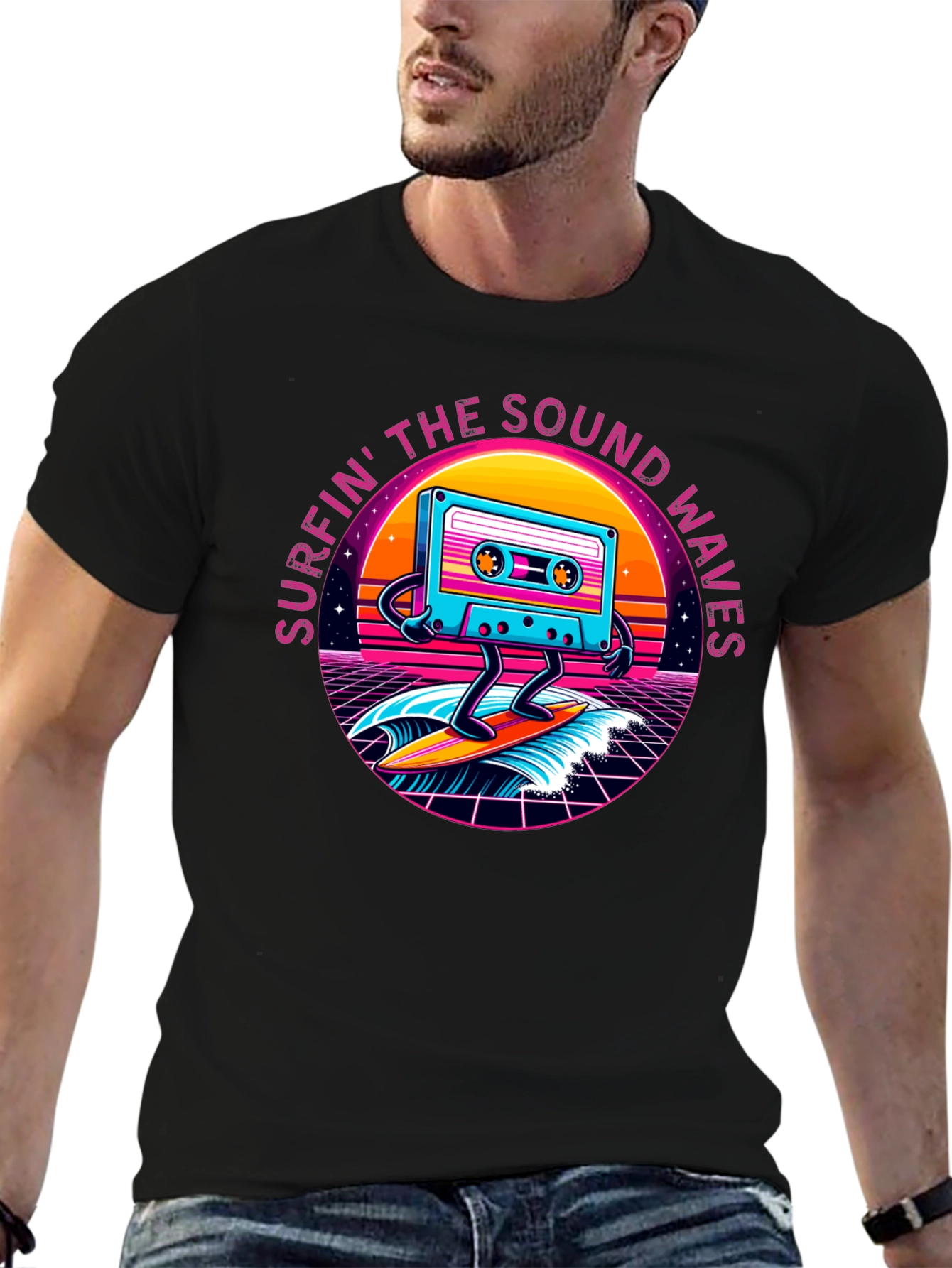 Surfin the Sound Waves T-Shirt