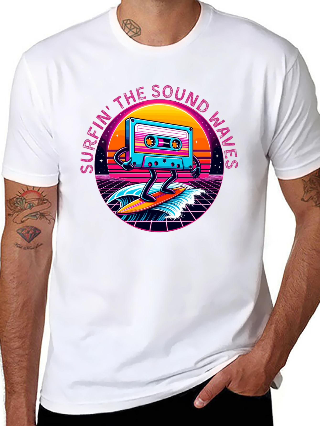 Surfin the Sound Waves T-Shirt