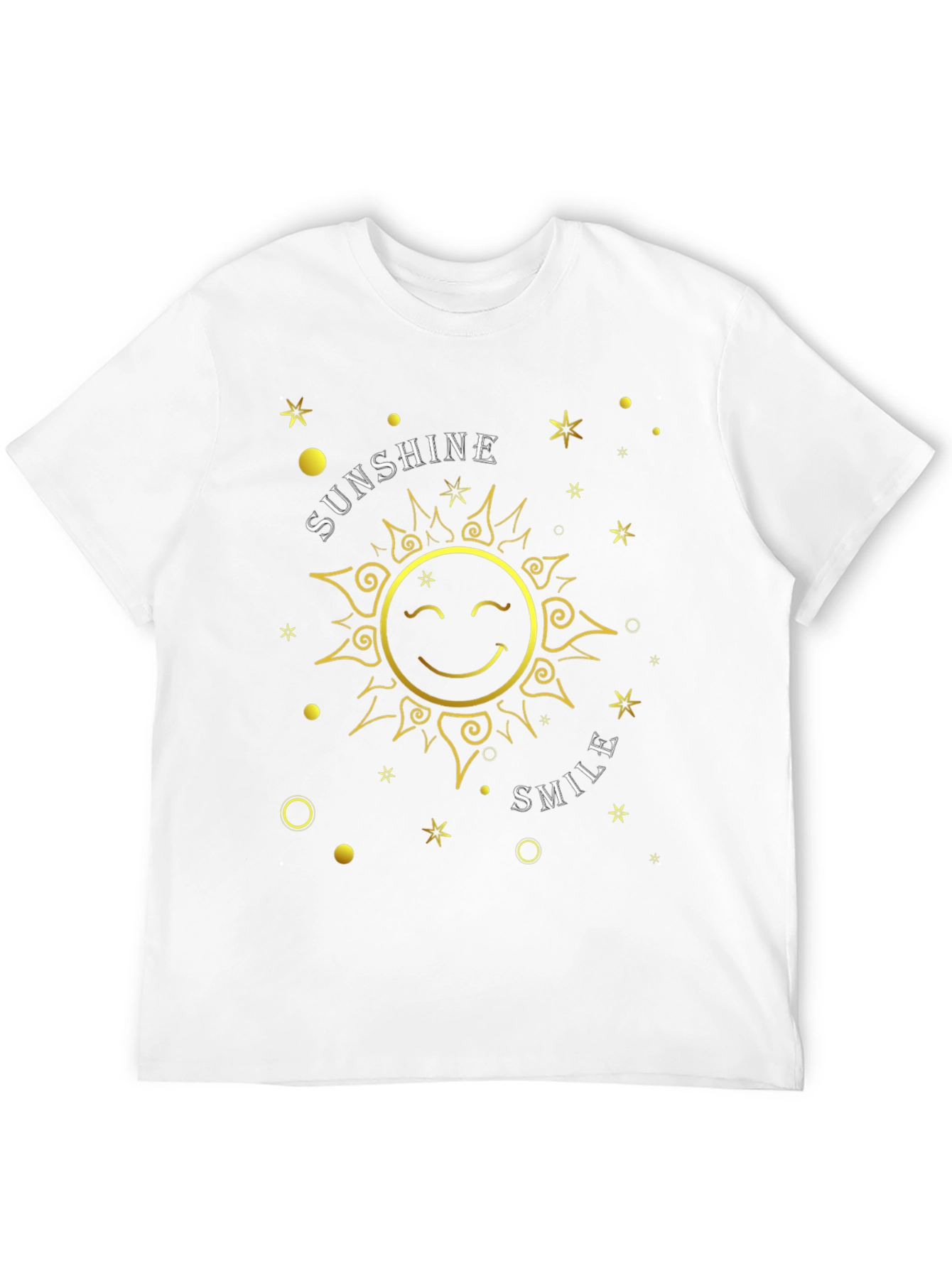 Sunshine Smile Graphic Tee - Positive Vibes Shirt