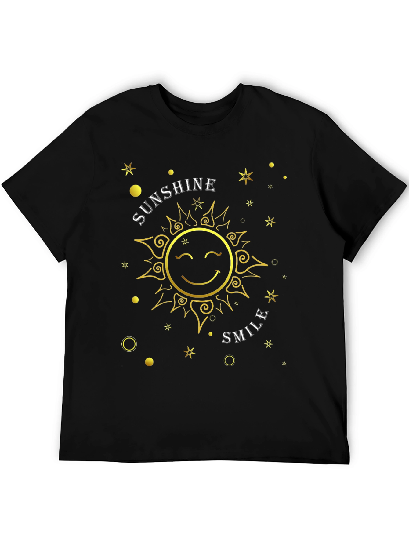 Sunshine Smile Graphic Tee - Positive Vibes Shirt