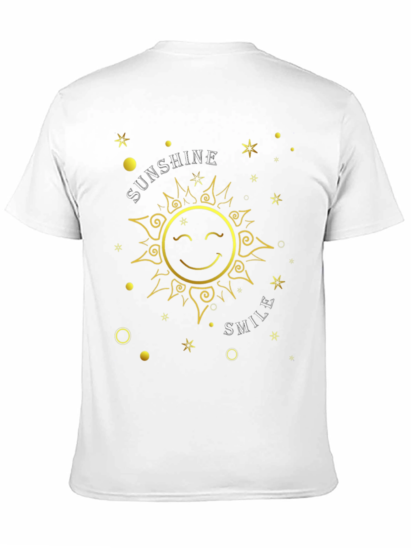 Sunshine Smile Graphic Tee - Positive Vibes Shirt