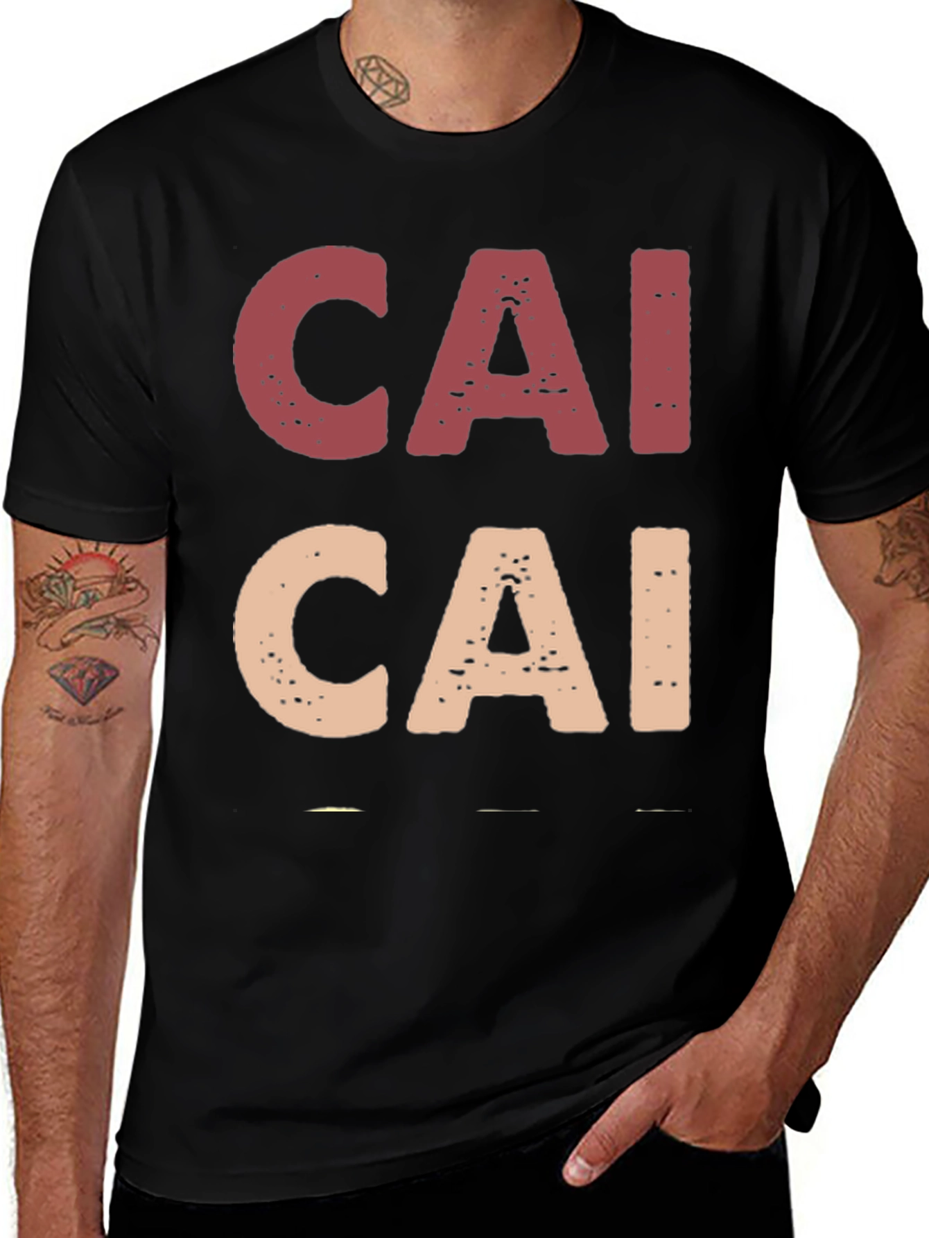 CAI CAI Black T-Shirt