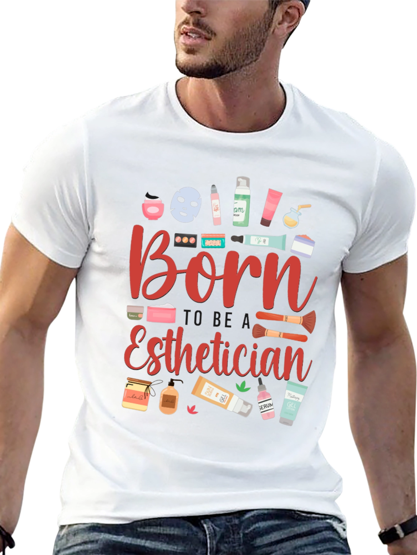 Born Esthetician Graphic T-Shirt