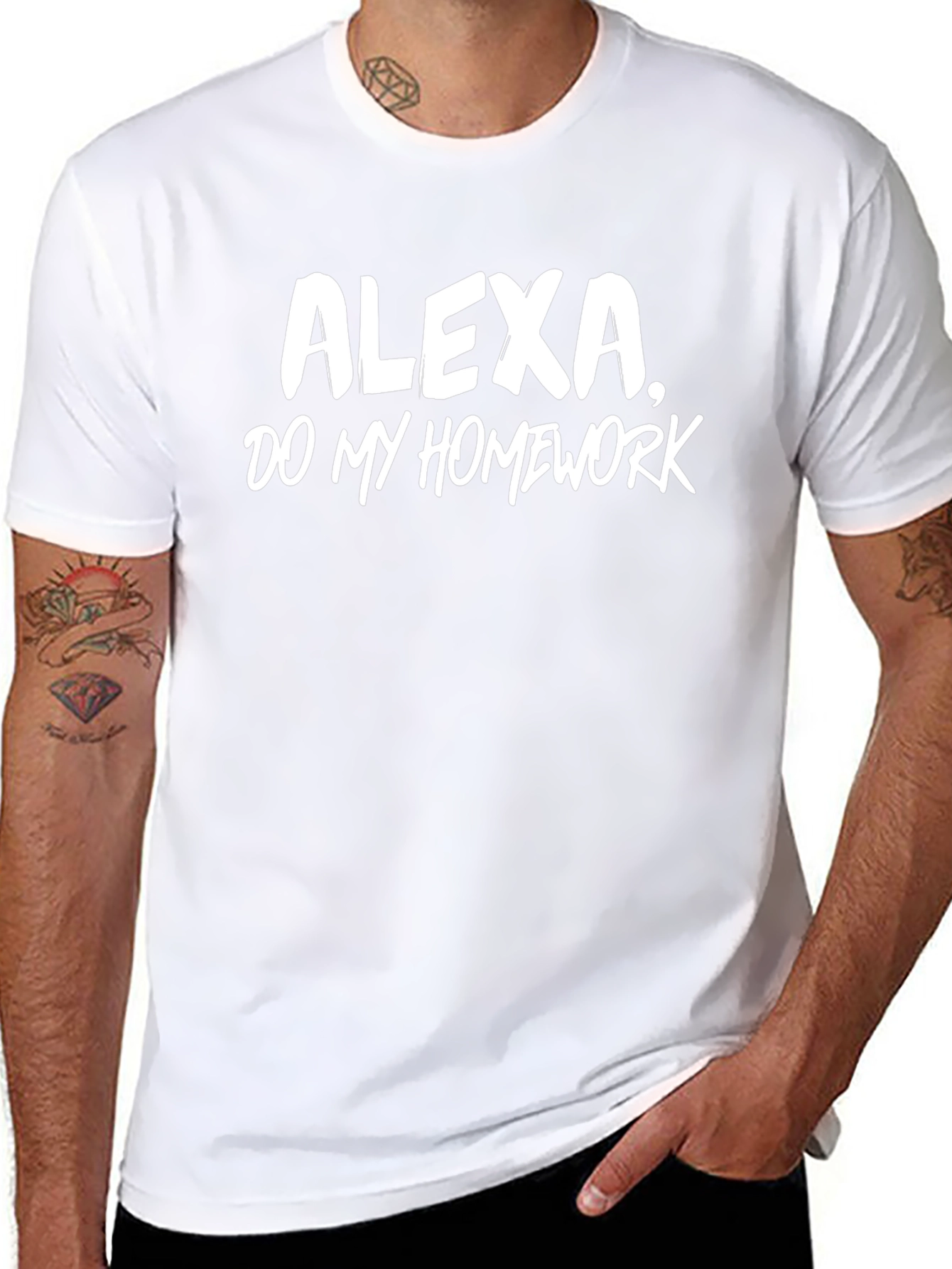 Alexa Do My Homework T-Shirt