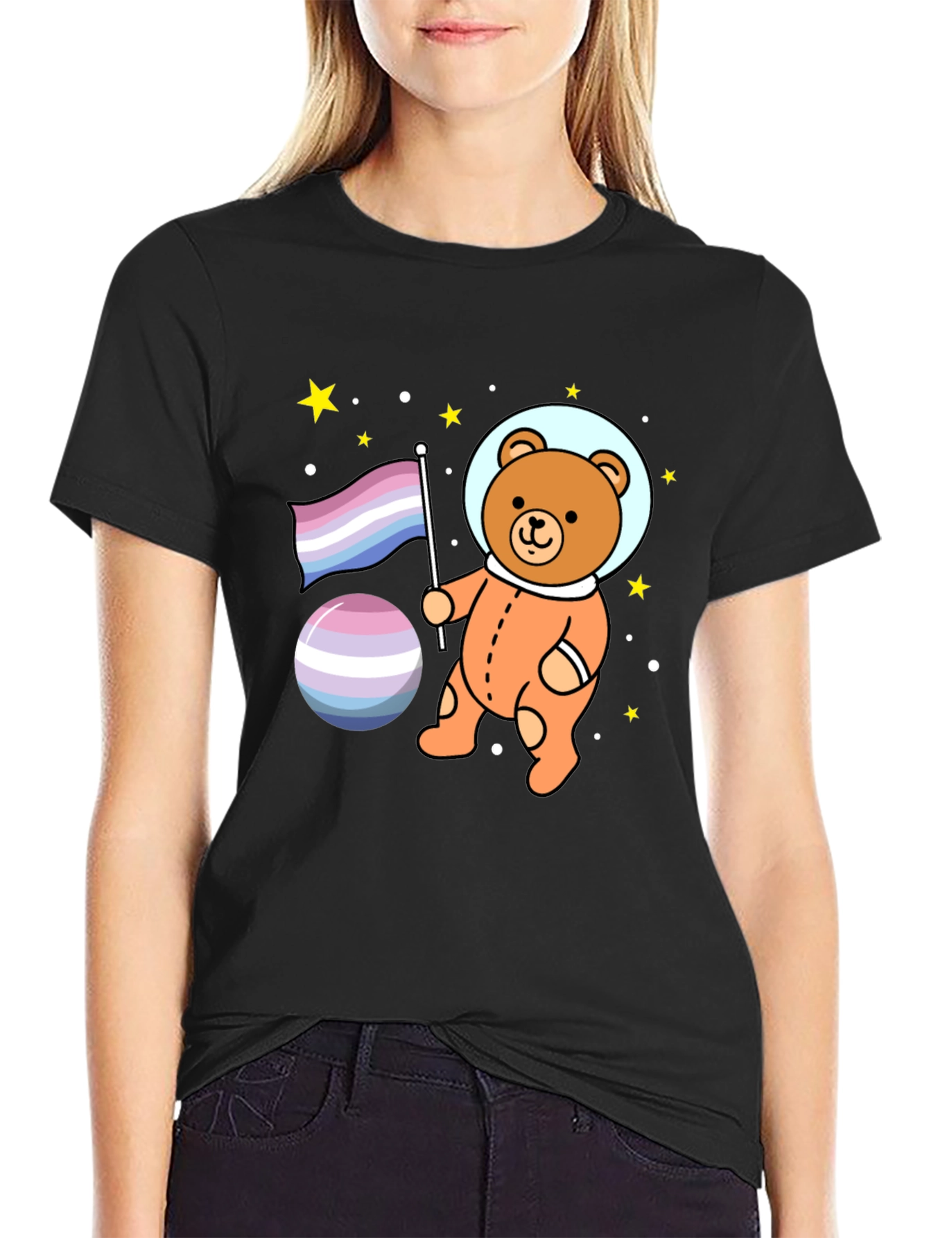 Space Bear Pride T-Shirt