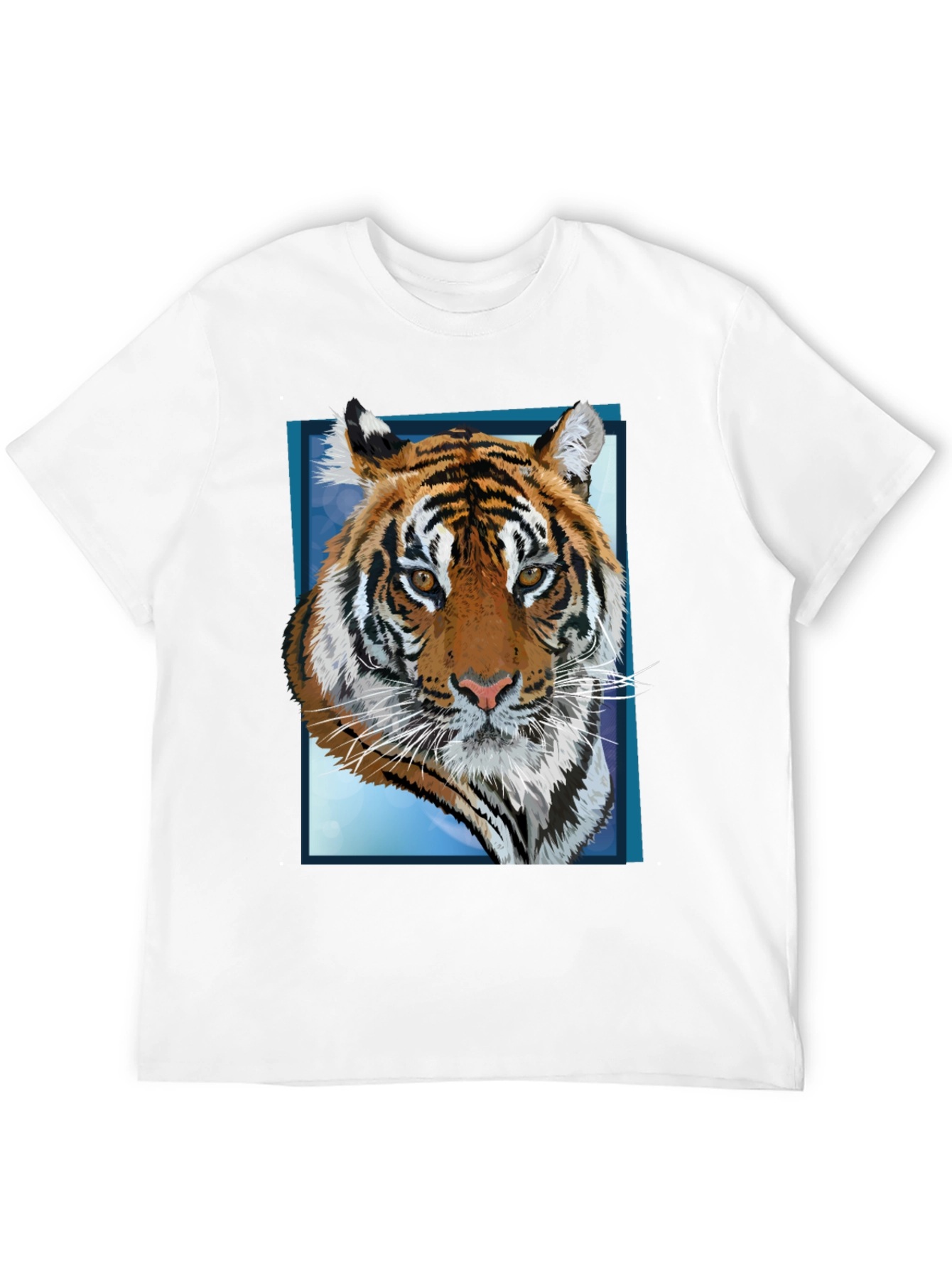 Tiger Graphic T-Shirt - Bold Animal Print Tee