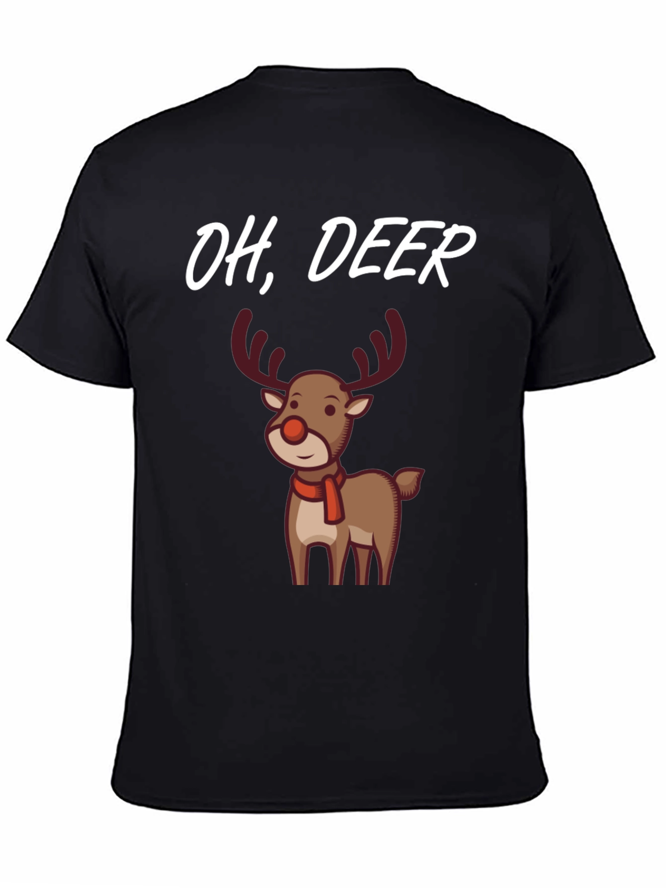 Oh Deer! Funny Christmas Graphic Tee