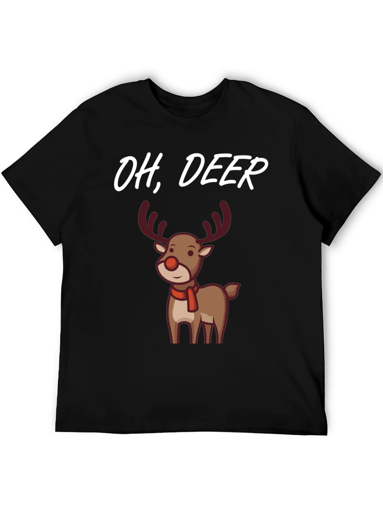 Oh Deer! Funny Christmas Graphic Tee