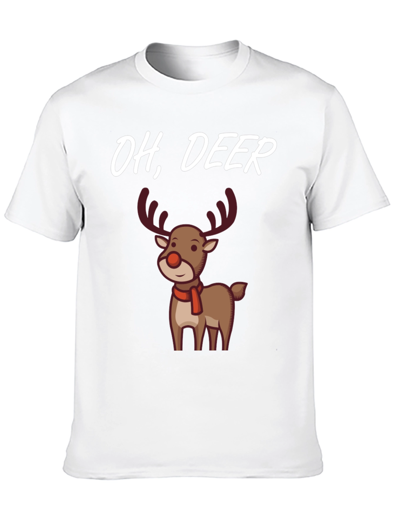 Oh Deer! Funny Christmas Graphic Tee