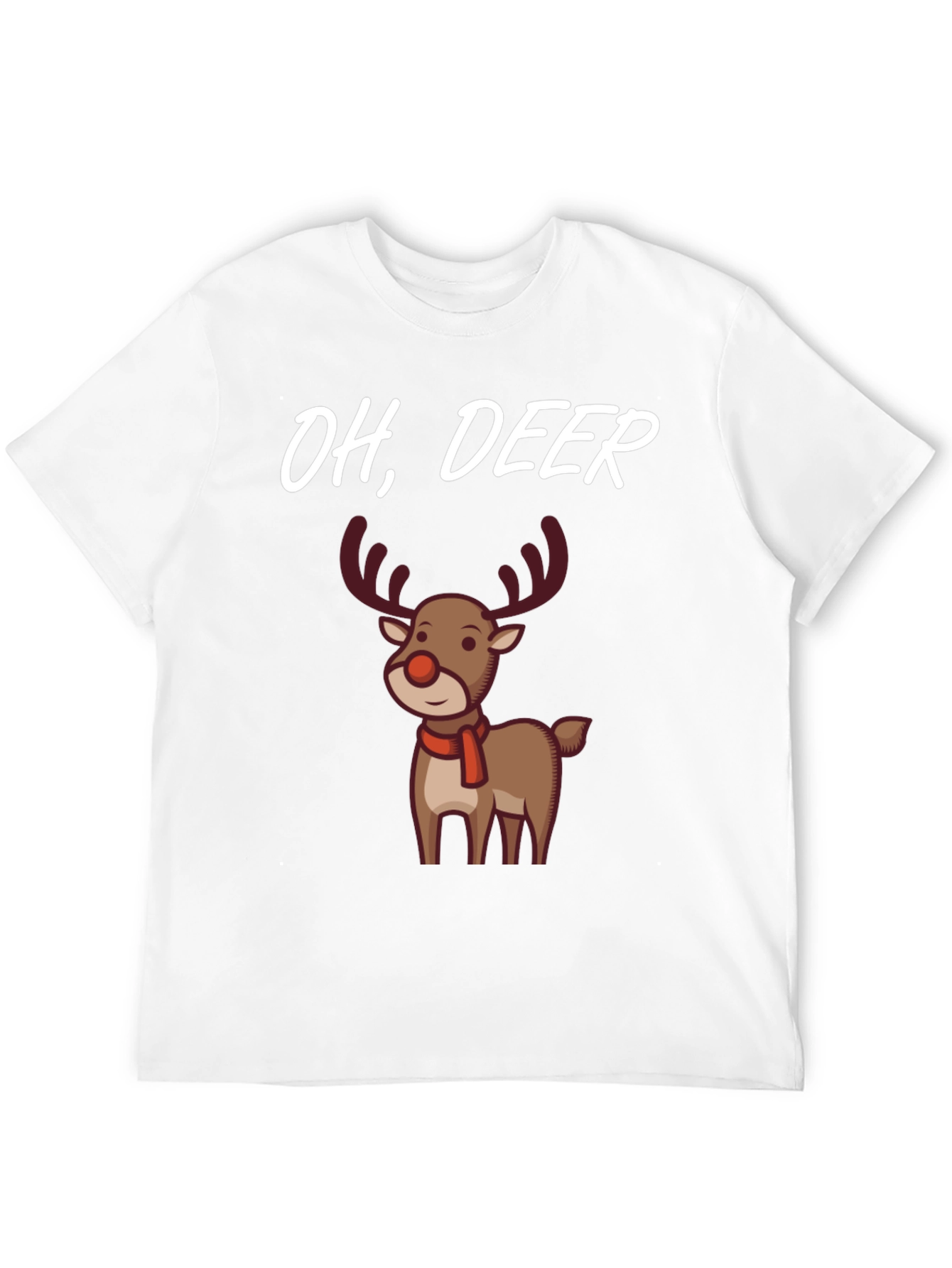 Oh Deer! Funny Christmas Graphic Tee
