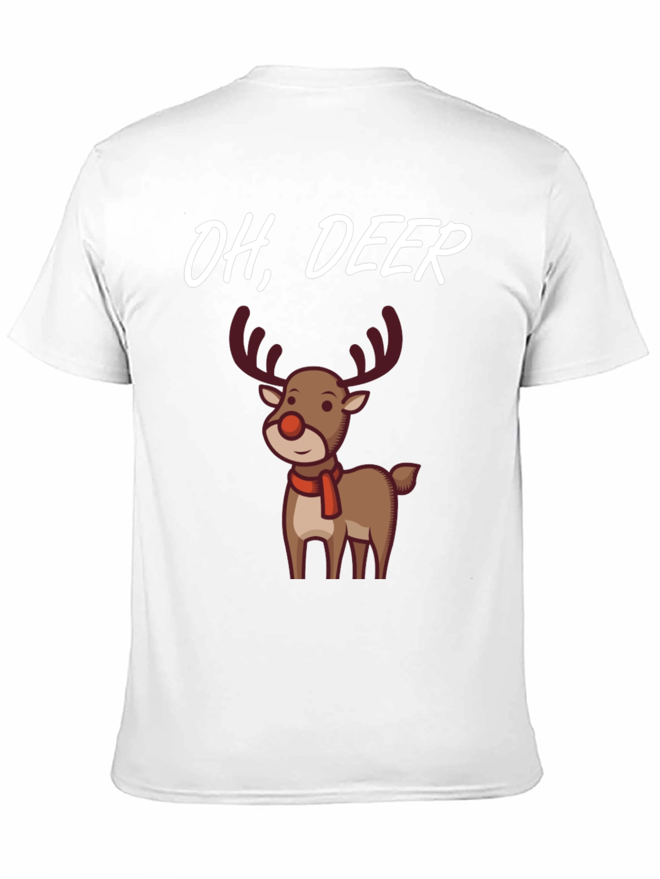 Oh Deer! Funny Christmas Graphic Tee