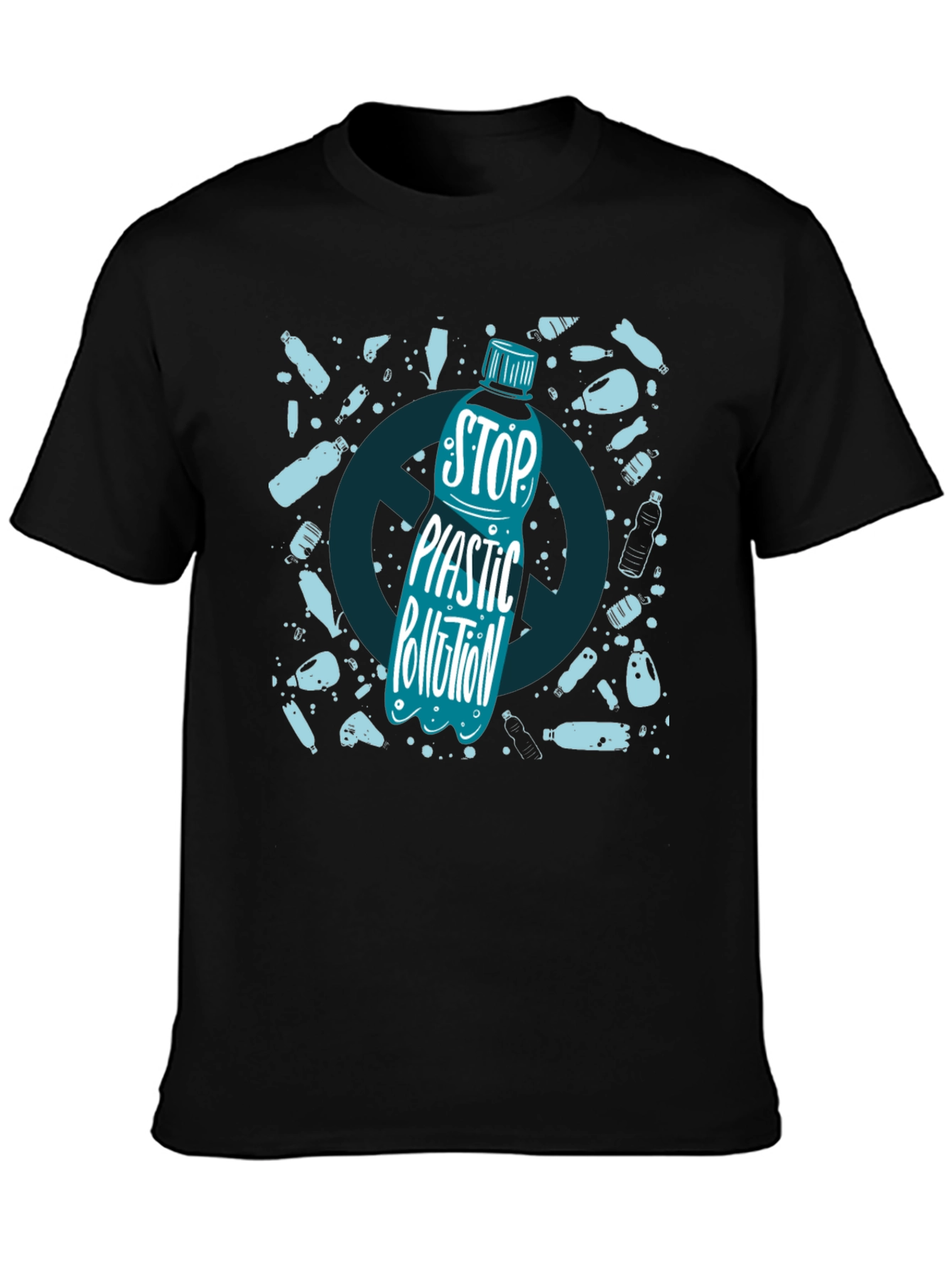 Stop Plastic Pollution Graphic Tee