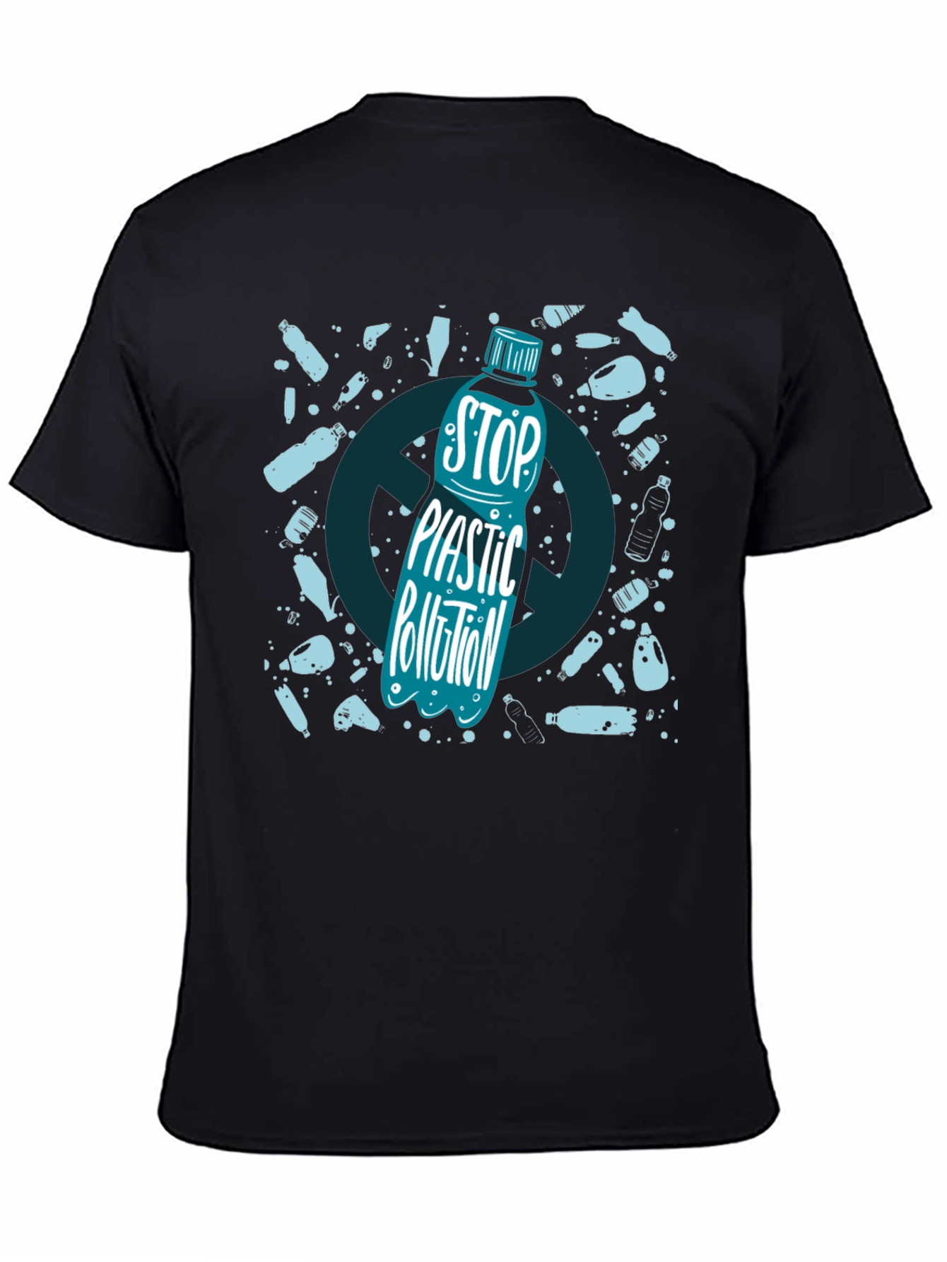 Stop Plastic Pollution Graphic Tee