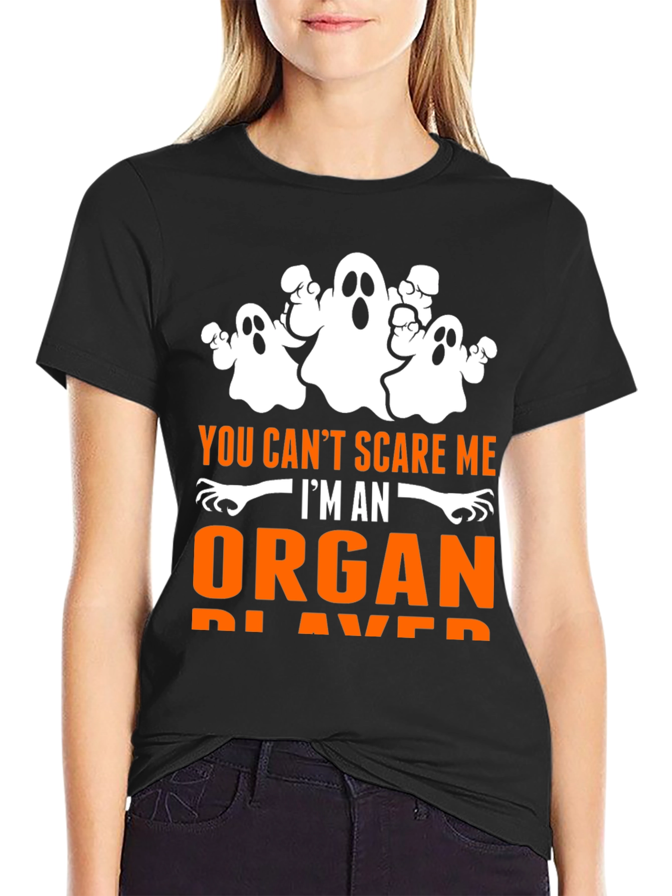 Funny Organ Player Halloween T-Shirt