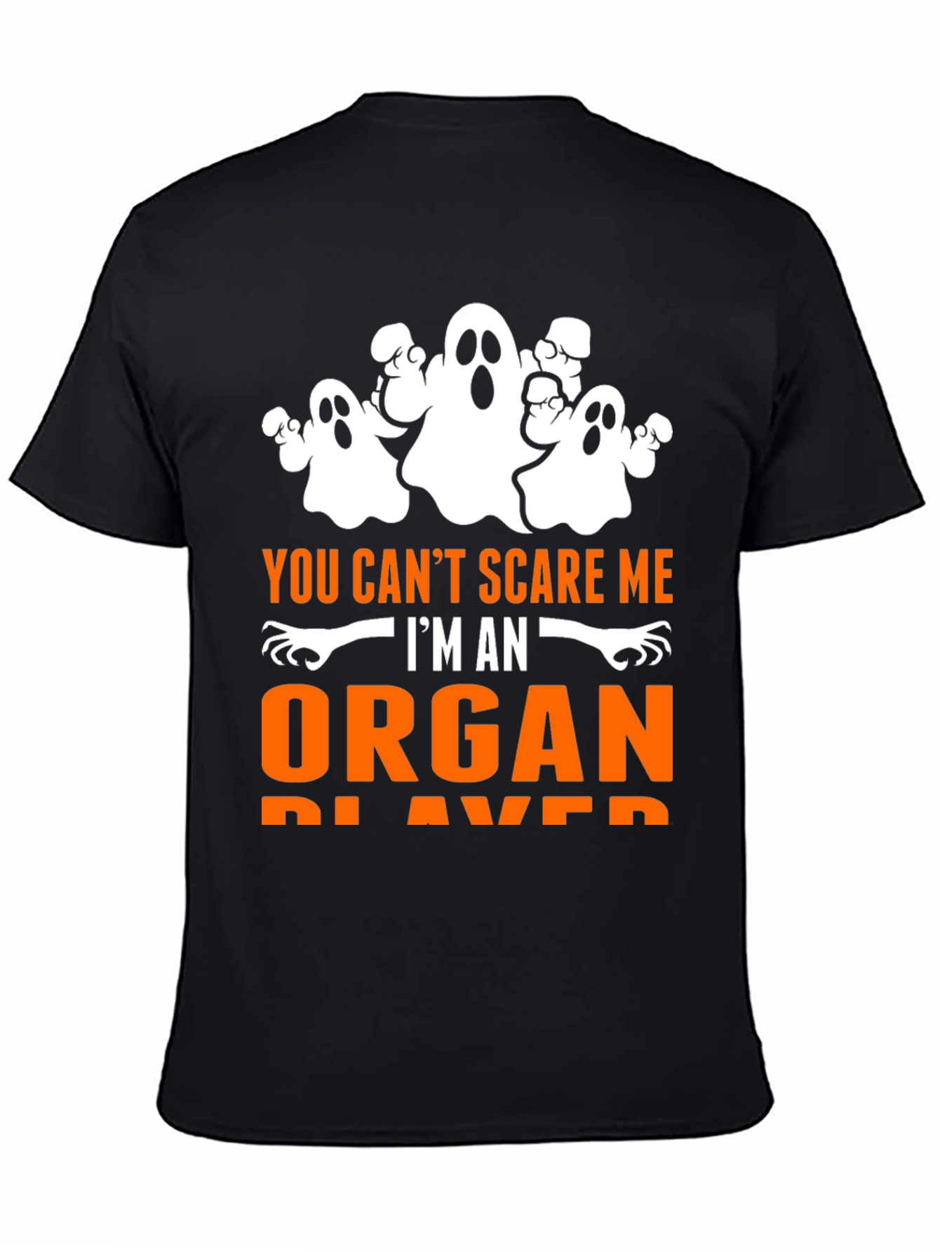 Funny Organ Player Halloween T-Shirt