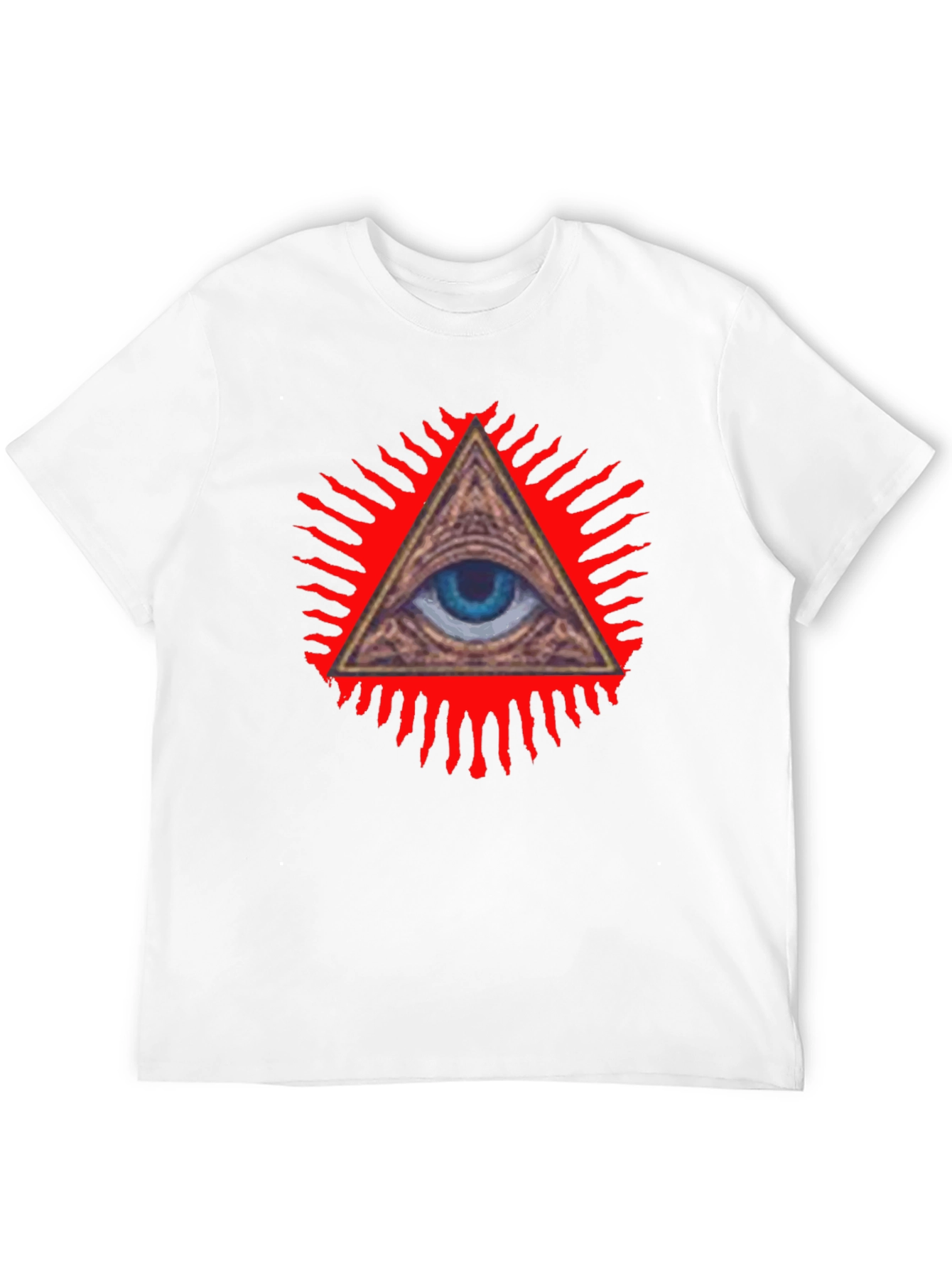 Illuminati Eye Graphic Tee - All Seeing Eye