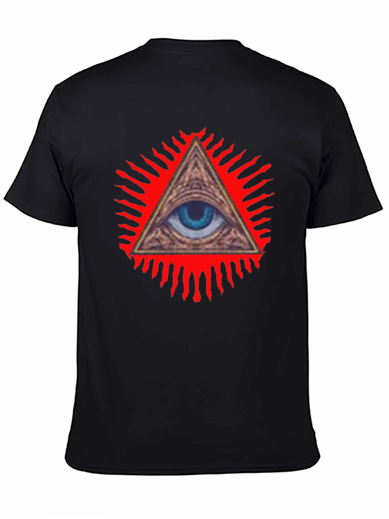 Illuminati Eye Graphic Tee - All Seeing Eye
