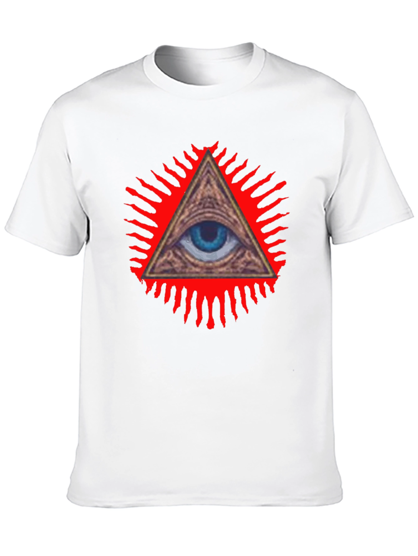 Illuminati Eye Graphic Tee - All Seeing Eye