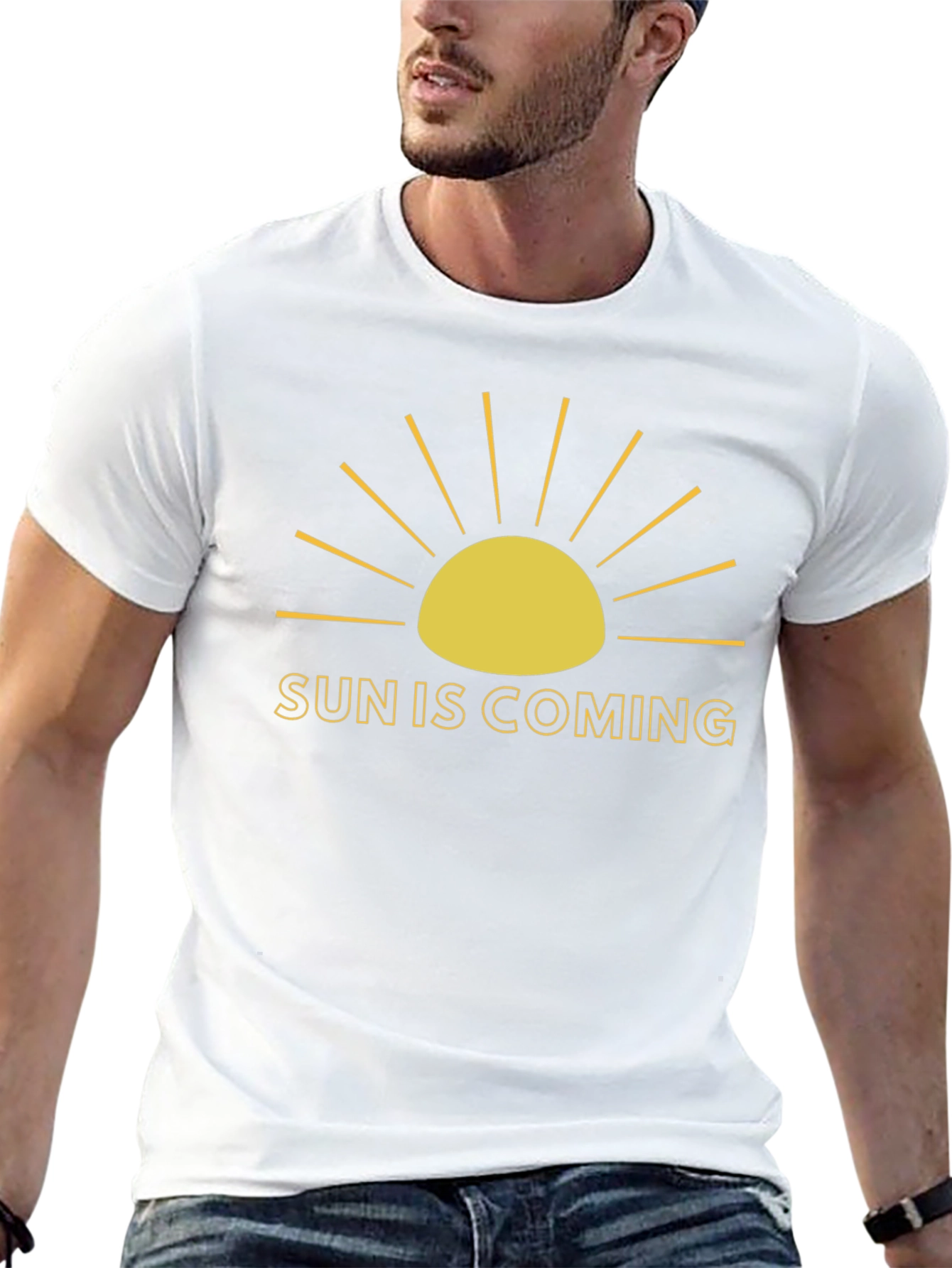 Sun is Coming Graphic T-Shirt - Mens