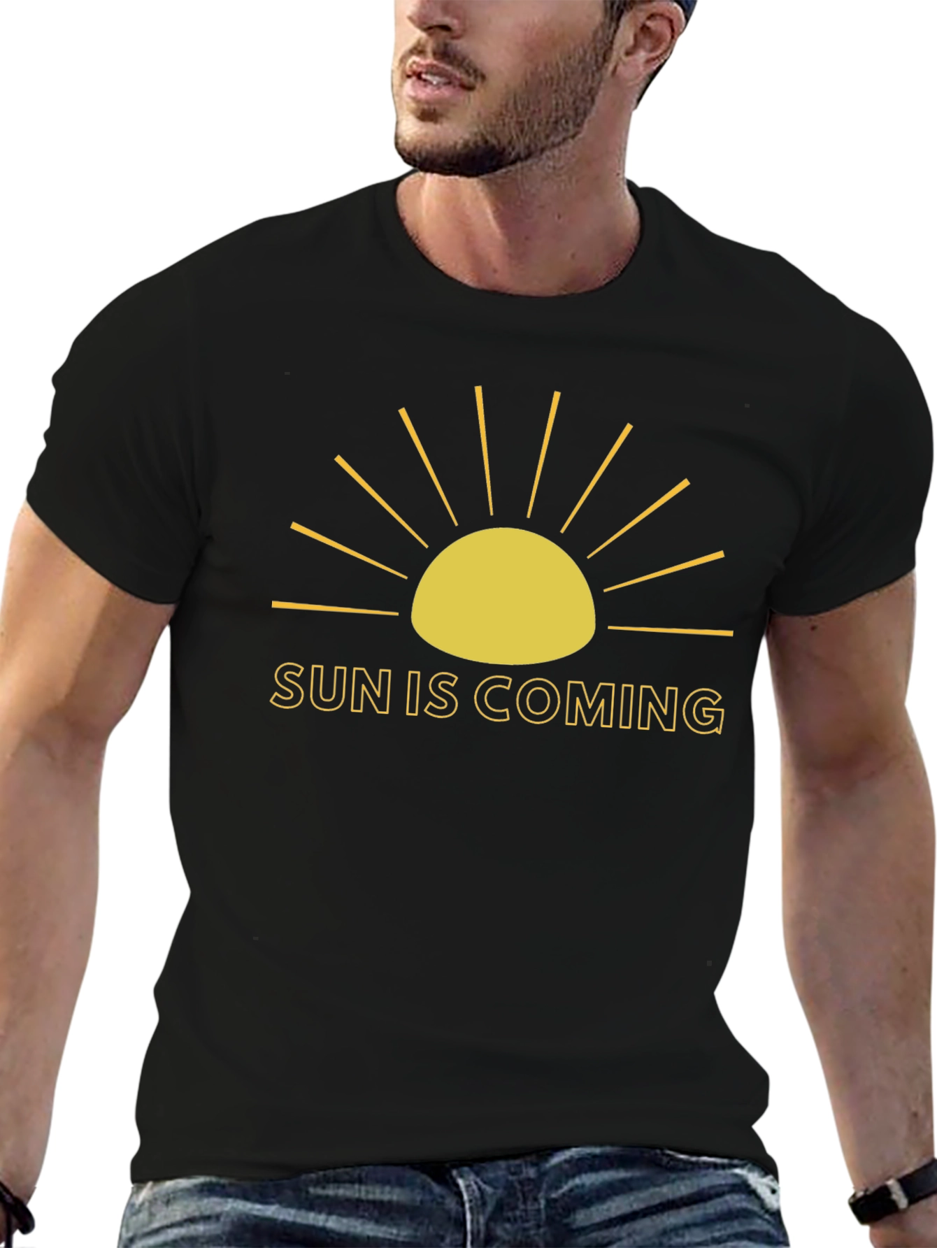 Sun is Coming Graphic T-Shirt - Mens