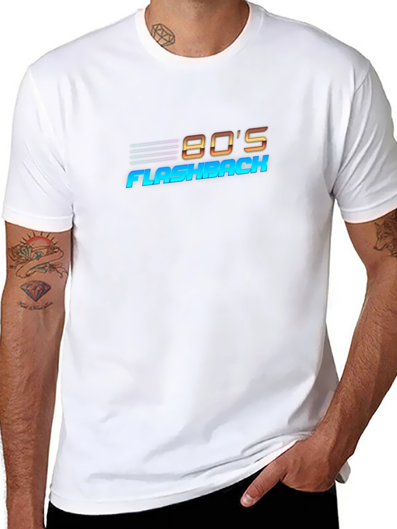 80s Flashback Graphic T-Shirt - Retro Style