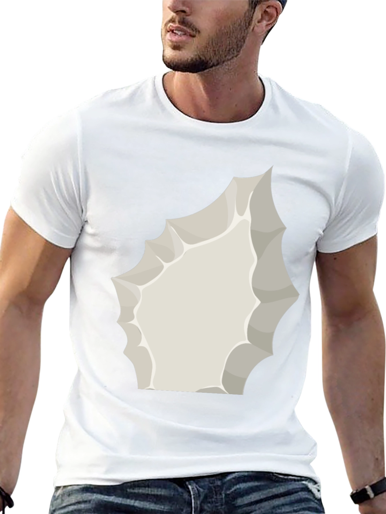 Cartoon Explosion Graphic Tee - Black