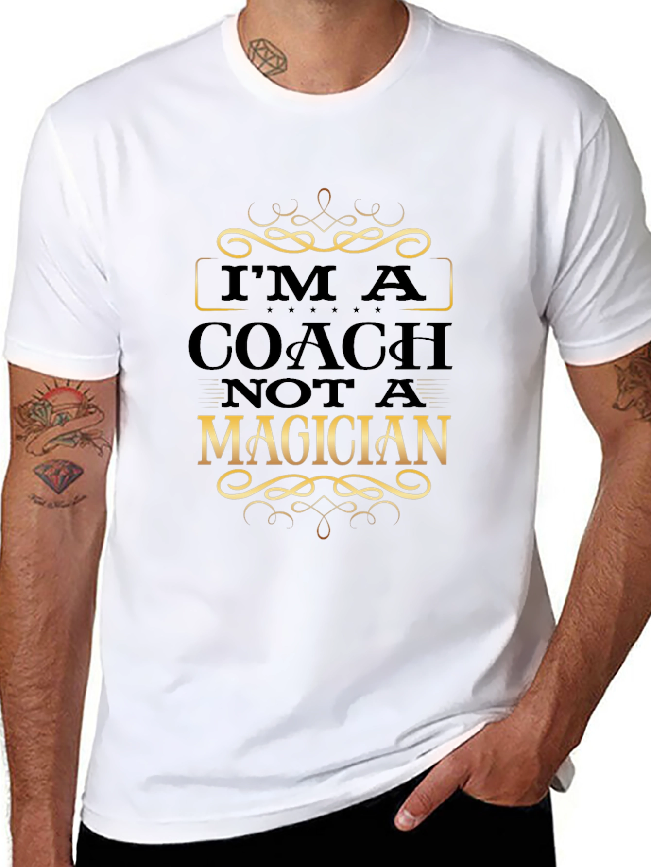 Coach Not Magician Graphic T-Shirt