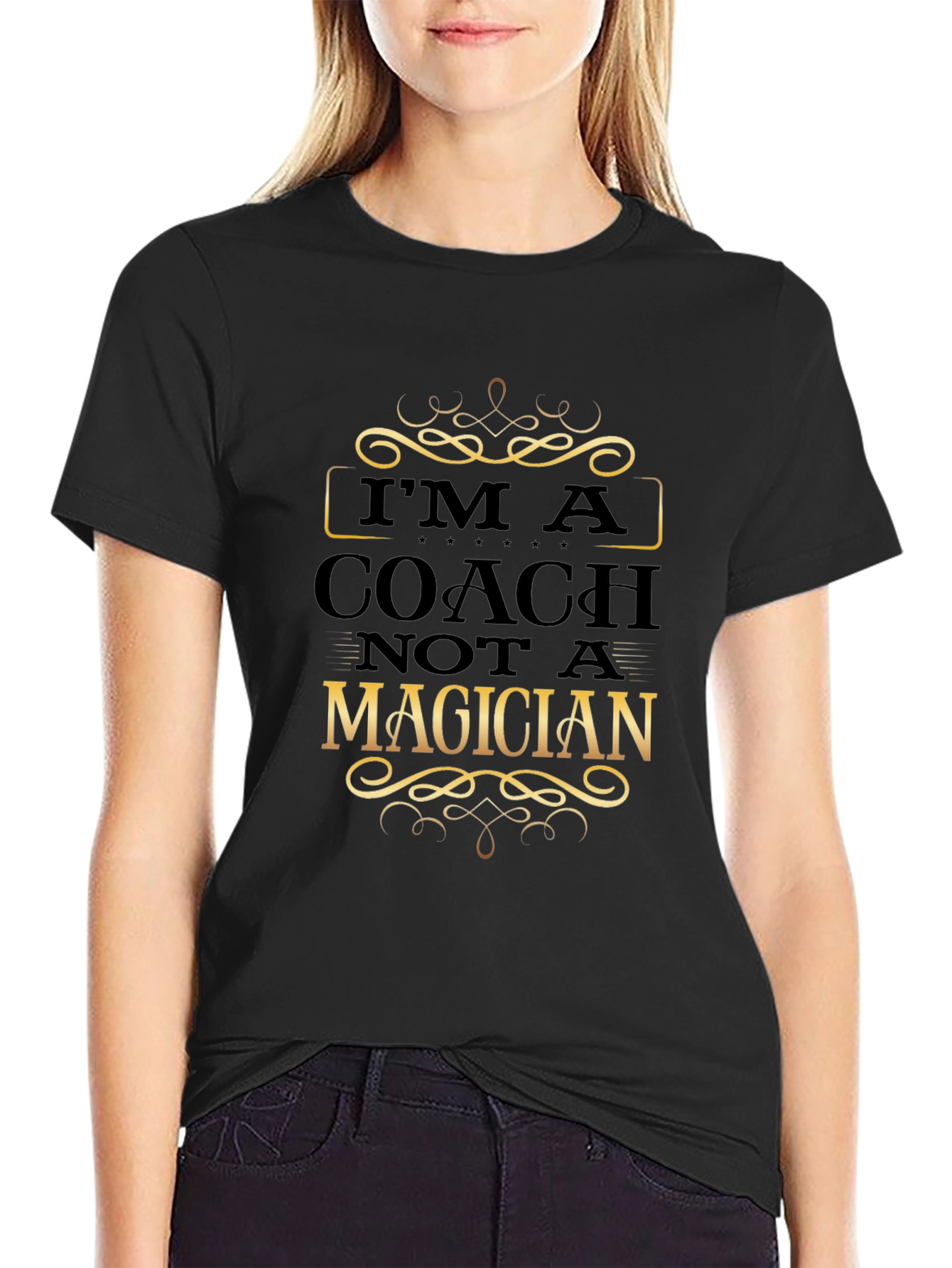 Coach Not Magician Graphic T-Shirt